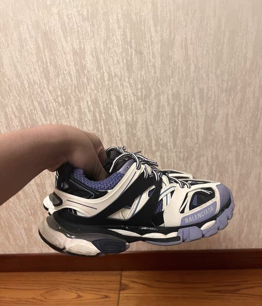 Balenciaga Balenciaga Track White Purple Size US 9 / IT 39 - 1 Thumbnail
