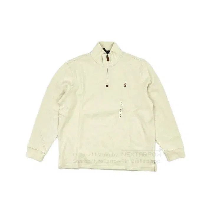 Polo Ralph Lauren Polo Ralph Lauren FW22 Solid Logo Zip Collar Sweatshirt. Size US XL / EU 56 / 4 - 2 Thumbnail
