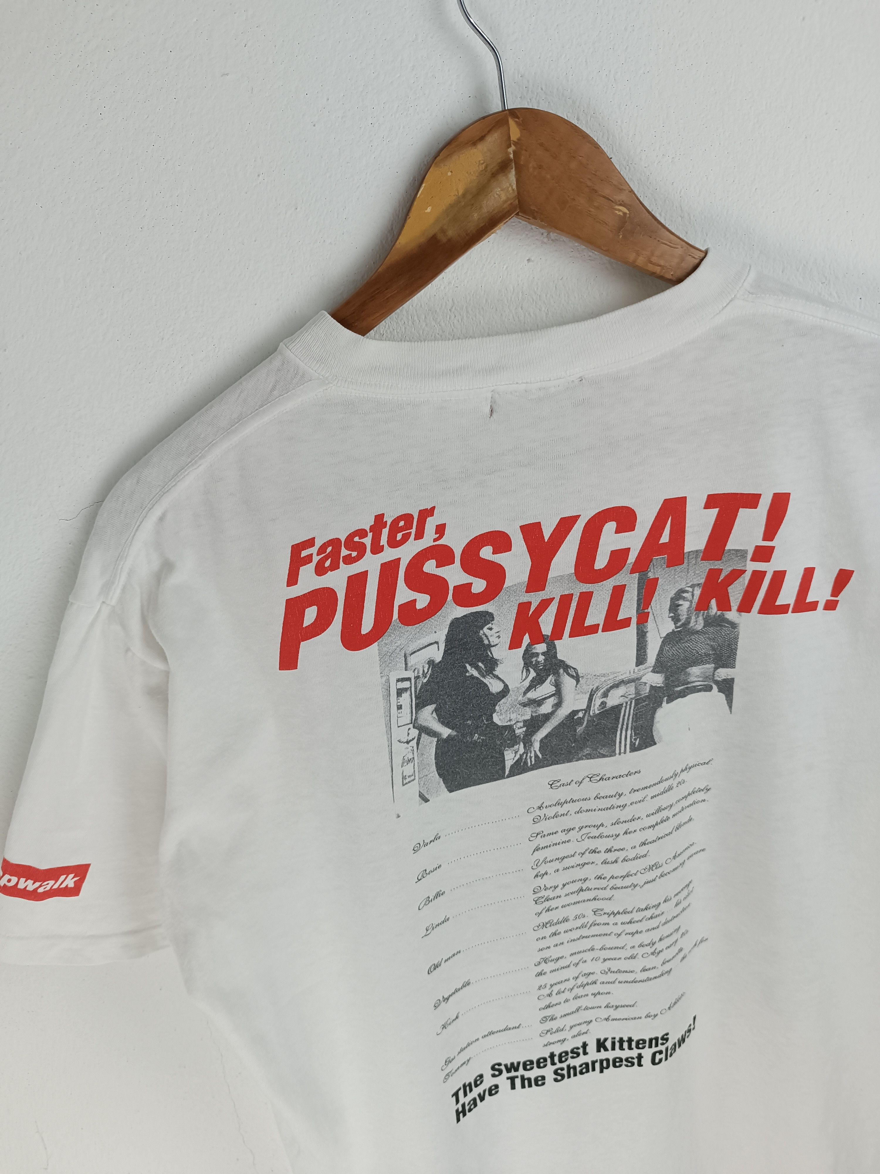 Vintage SUPER RARE🔥VINTAGE 90'S FASTER PUSSYCAT KILL! KILL! TEE Size US M / EU 48-50 / 2 - 13 Thumbnail