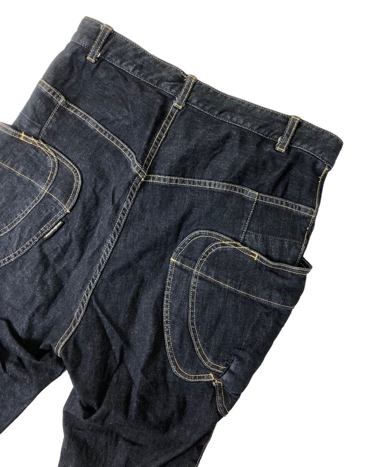 Issey Miyake Mercibeaucoup by ISSEY MIYAKE Rare Pocket Design Jeans Size US 31 - 9 Thumbnail