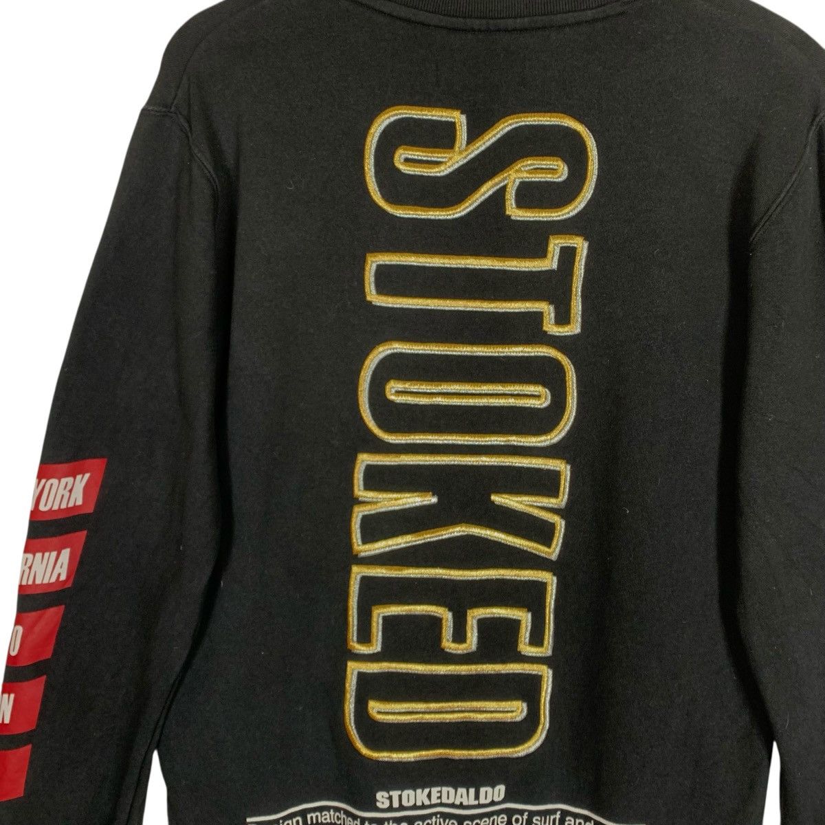 Japanese Brand Stoked Aldo JapaneseBrand StreetWear ActiveWear Sweatshirt Size US M / EU 48-50 / 2 - 9 Thumbnail