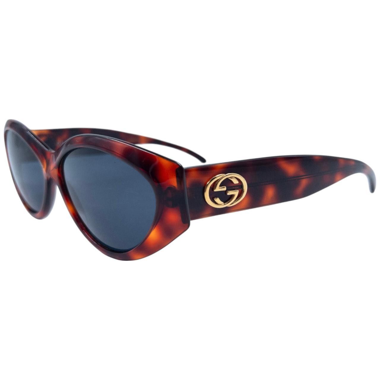 Gucci Vintage Gucci Tortoise Shell Sunglasses Size ONE SIZE - 1 Thumbnail