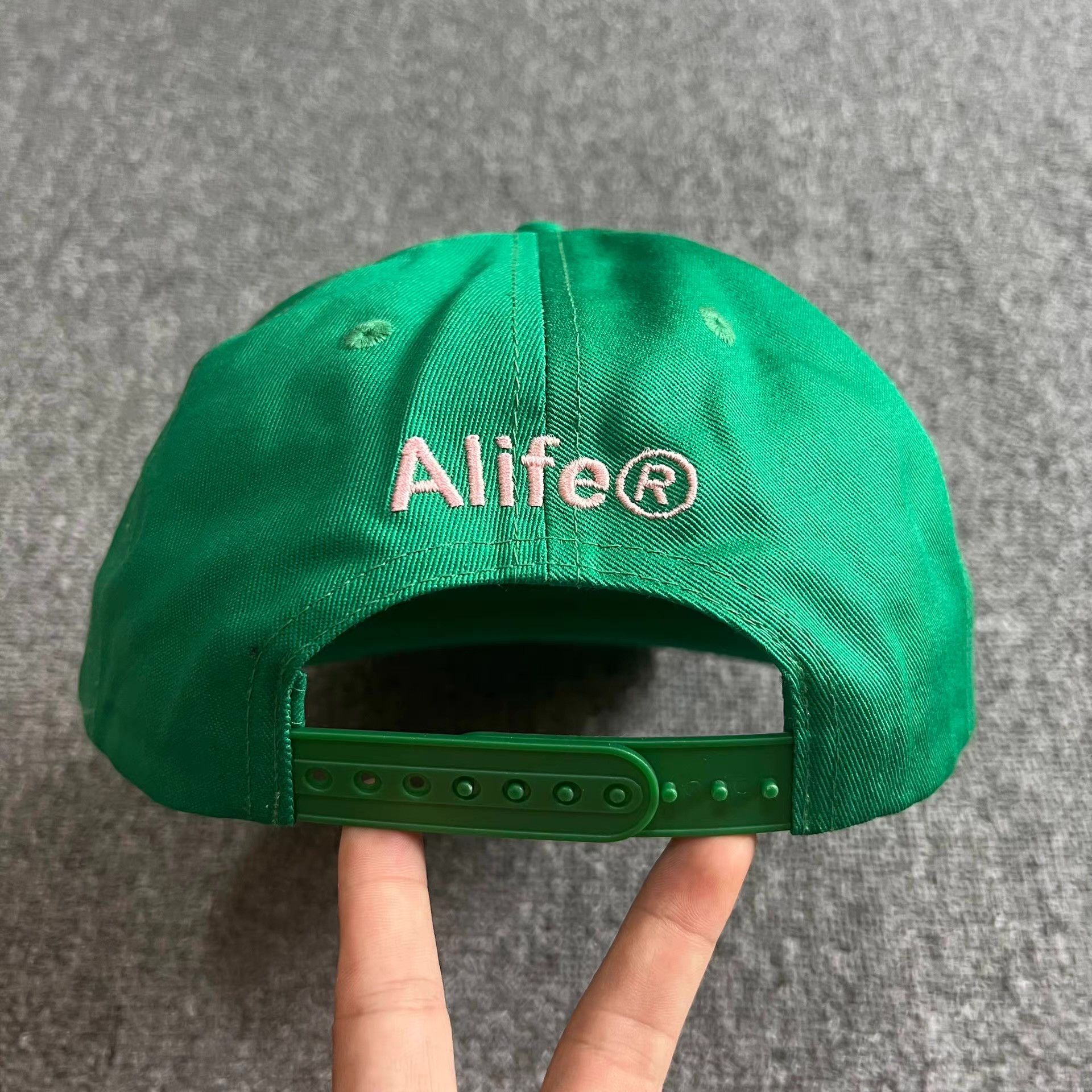 Alife AlifeEmbroidered Color Classic Flat Brim Baseball Cap Q7 Size ONE SIZE - 5 Thumbnail