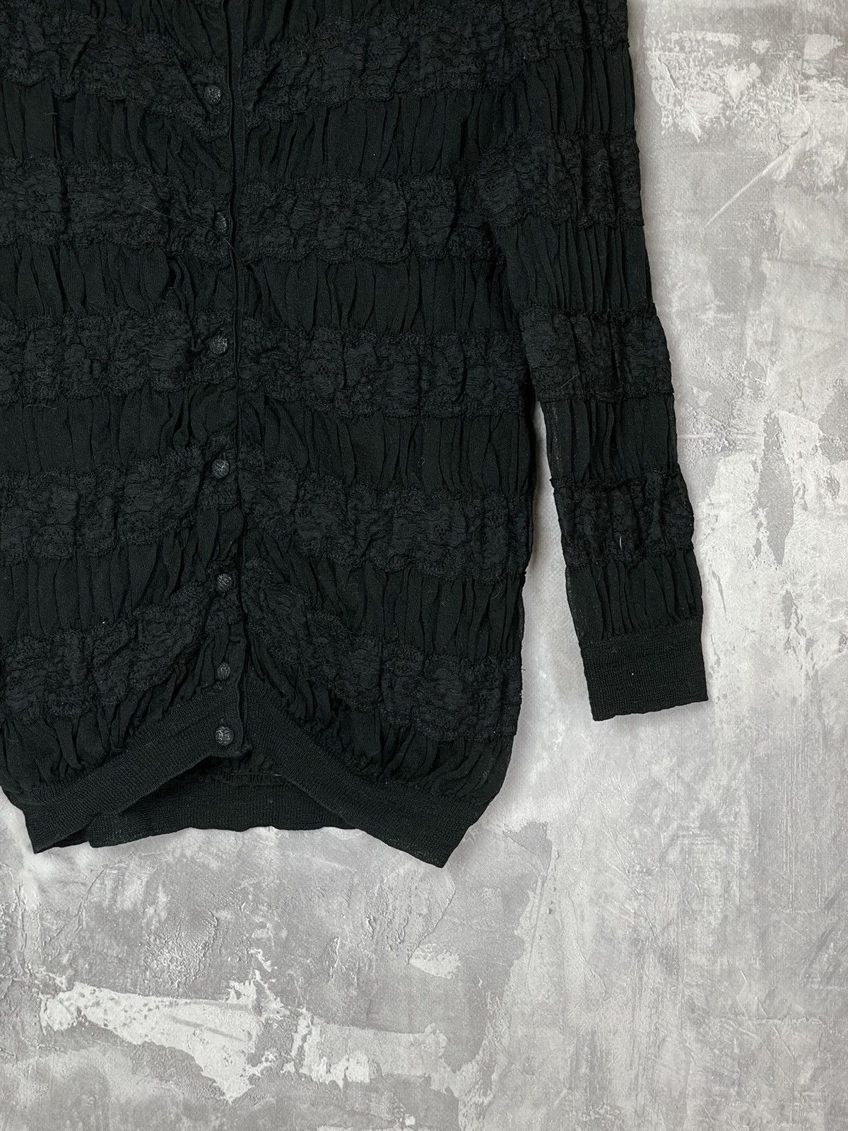 Christian Dior Monsieur Avant Garde Archival Christian Dior Luxury Mesh Long Sleeve Size M / US 6-8 / IT 42-44 - 6 Thumbnail