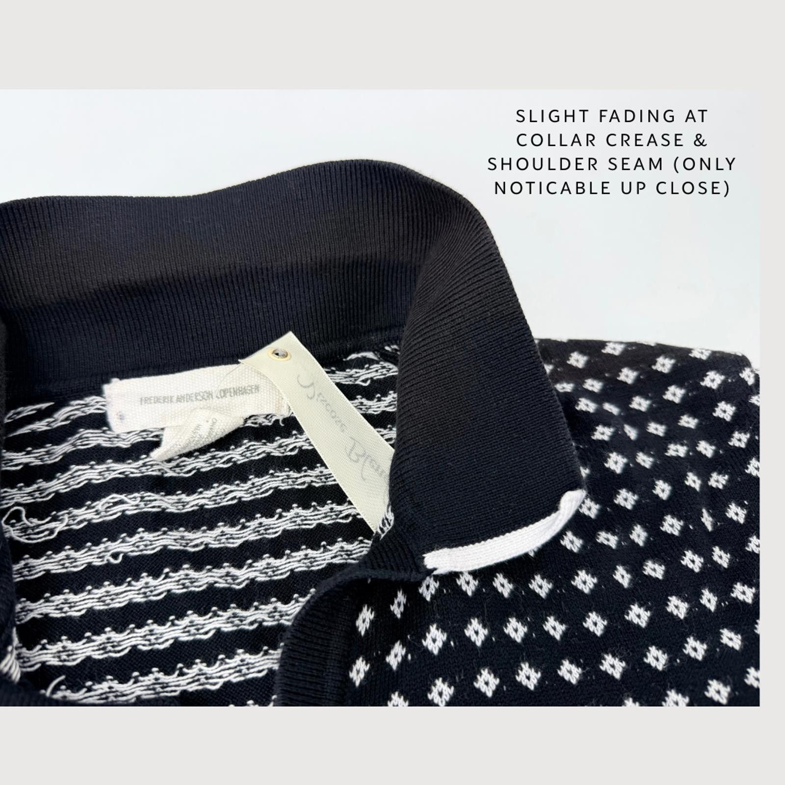 Other Frederik Anderson Polo Knit Short Sleeve Black S Size US S / EU 44-46 / 1 - 4 Thumbnail