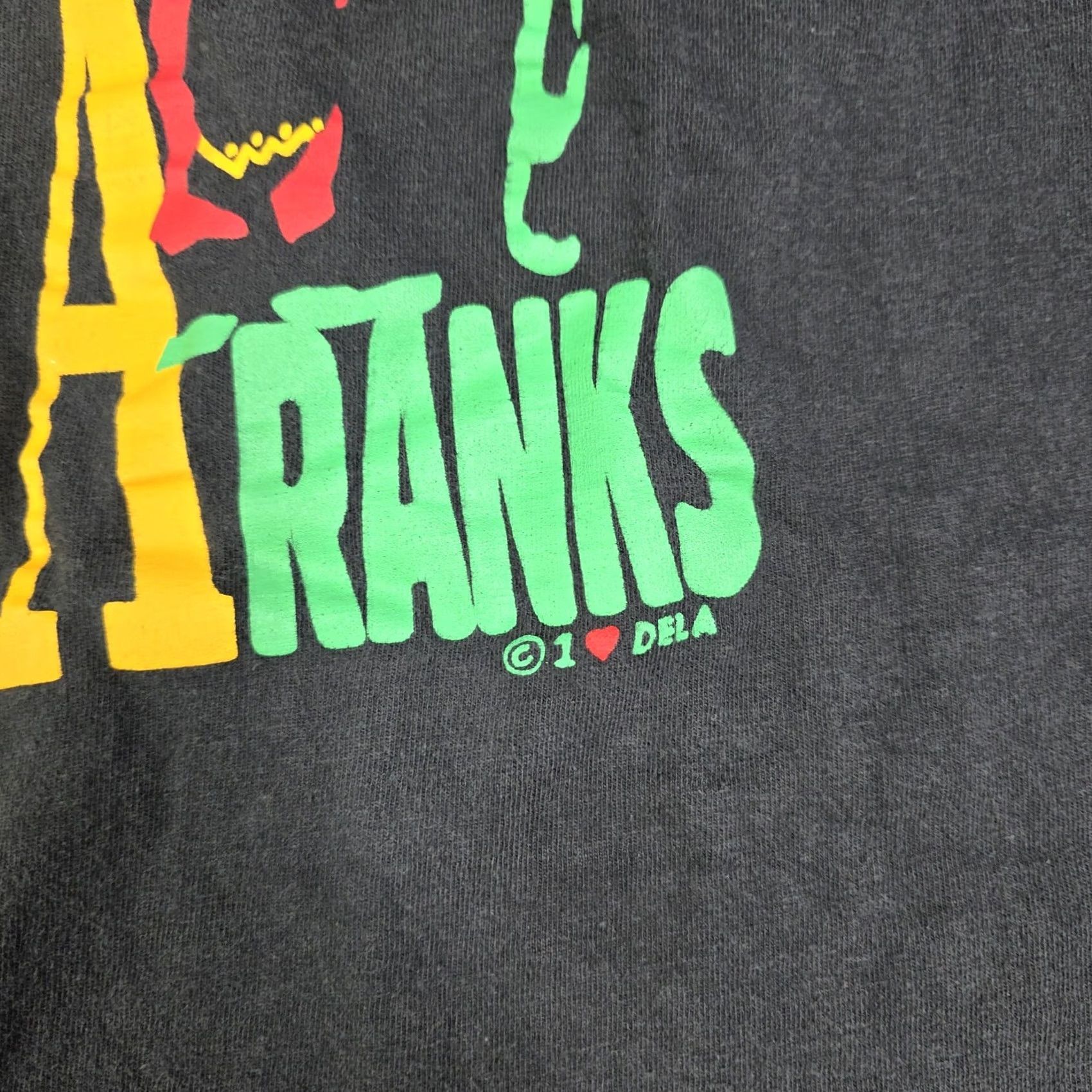 Vintage VINTAGE Shabba Ranks Shirt Reggae as Raw As Ever Tour Rap Tee Band Tee Size Large Black Mens T-Shirt 90s Size US L / EU 52-54 / 3 - 7 Thumbnail