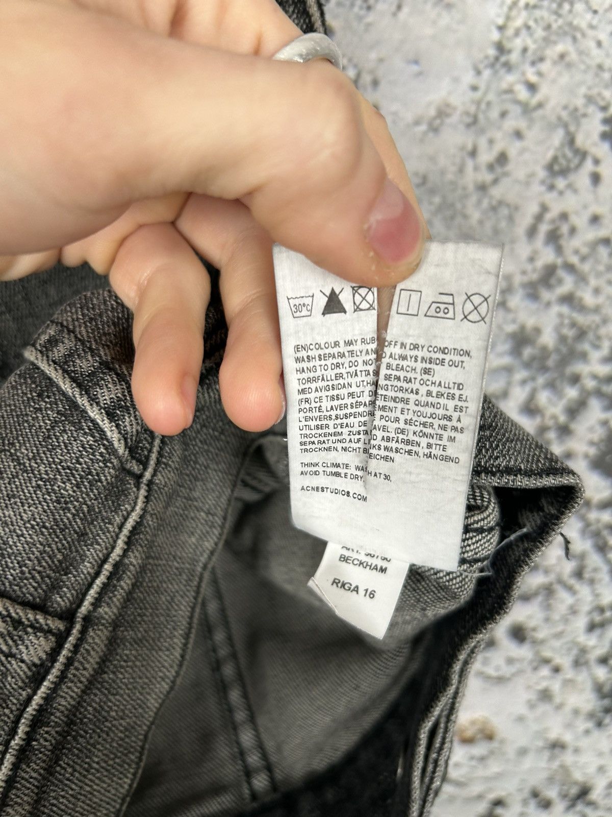 Acne Studios Acne Studios Denim Vest Designer Streetwear Jeans Avantgarde Size US S / EU 44-46 / 1 - 7 Thumbnail