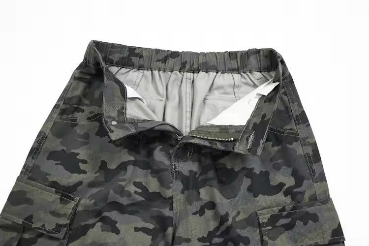 Jean Camouflage Cargo Streetwear Loose Shorts Size US 28 / EU 44 - 5 Thumbnail