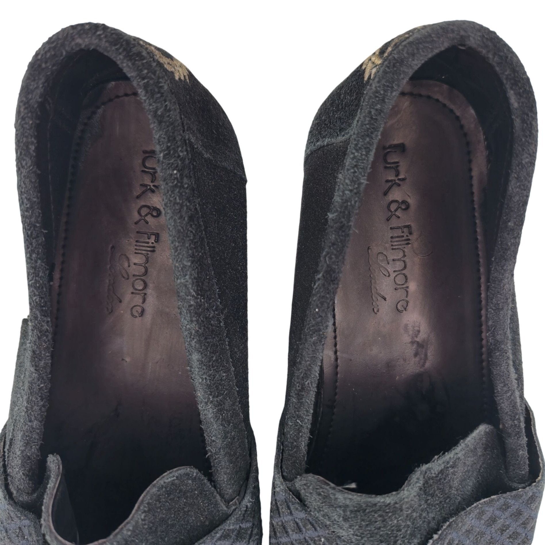 Other NEW Turk & Fillmore London Dress Shoes Black Suede Mens 12 Size US 12 / EU 45 - 7 Thumbnail