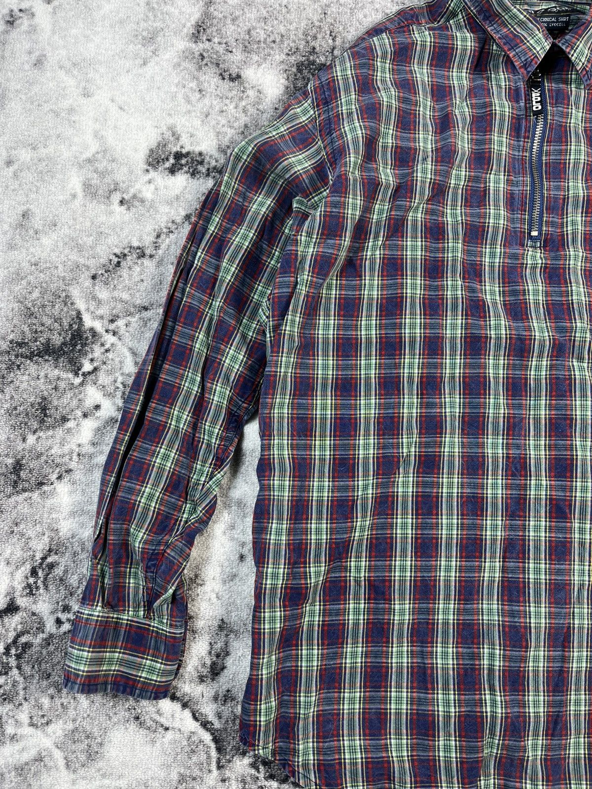 Polo Ralph Lauren Polo Golf Ralph Lauren Technical Plaid Zip Shirt Size US M / EU 48-50 / 2 - 2 Thumbnail