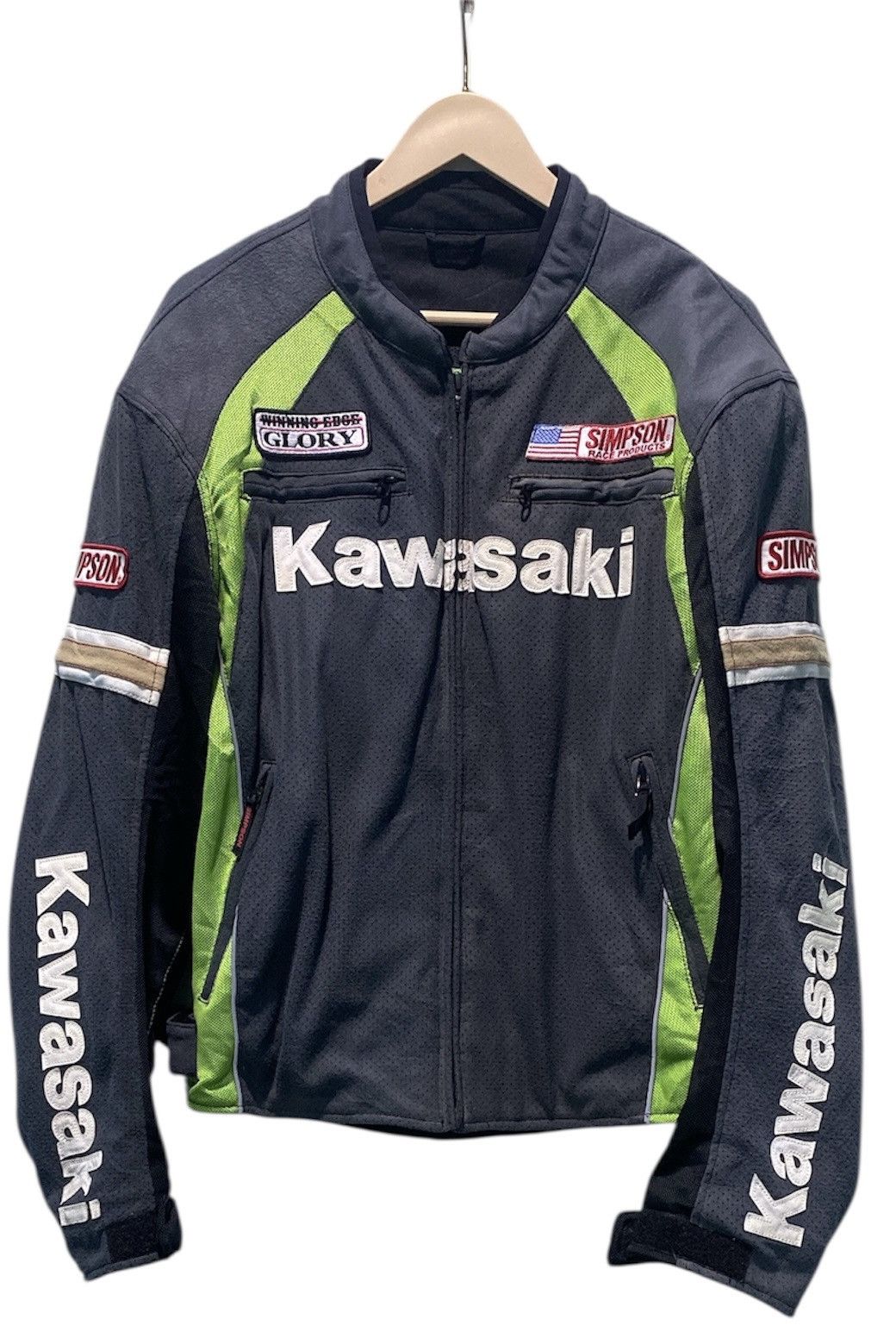 Gear for Sports Kawasaki Simpson Riding Jacket With Padding Size US L / EU 52-54 / 3 - 1 Thumbnail