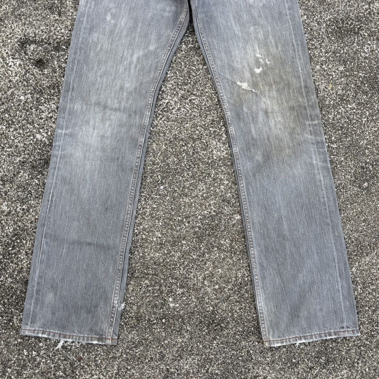 Japanese Brand VINTAGE JAPANESE DENIM FADED BLACK JEAN PANTS Size US 30 / EU 46 - 4 Thumbnail