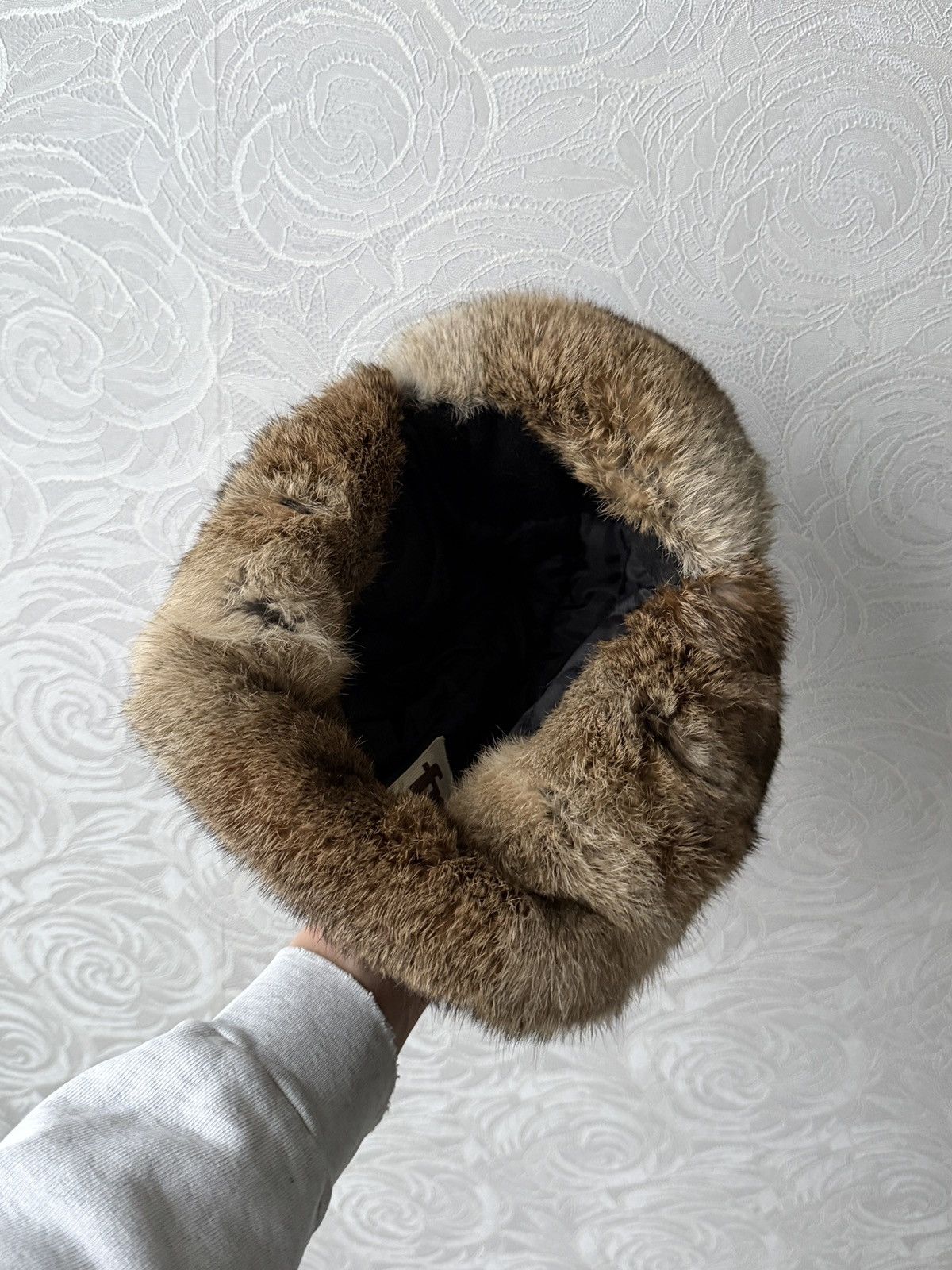 Realtree Rabbit Fur Earflap Hat Ushanka Camo Tree Y2K FRR Canada Rare Size ONE SIZE - 10 Thumbnail