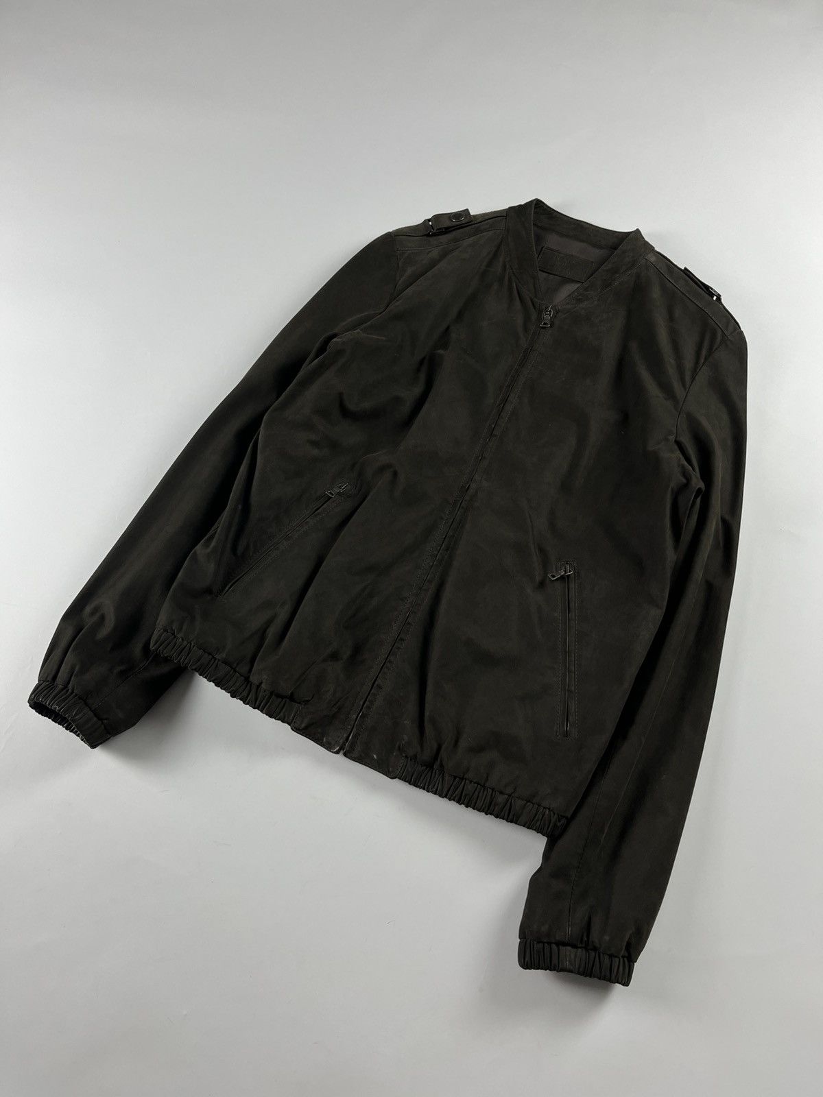 Prada Prada Brown Premium Leather Jacket SS 2007 Size US M / EU 48-50 / 2 - 4 Thumbnail