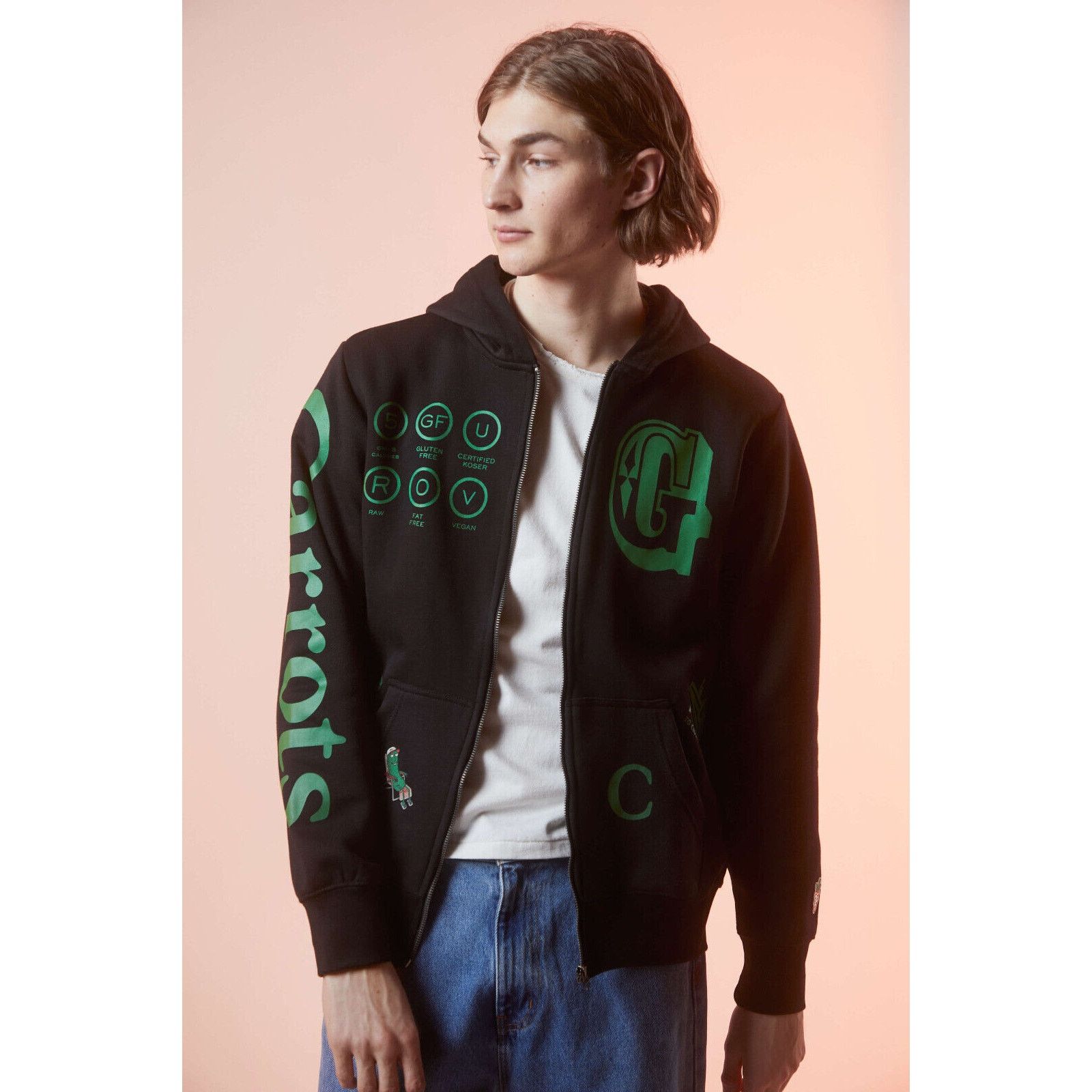 Carrots by Anwar Carrots Carrots By Anwar Carrots X Grillo's Pickles Full Zip Hoodie Size US S / EU 44-46 / 1 - 4 Thumbnail