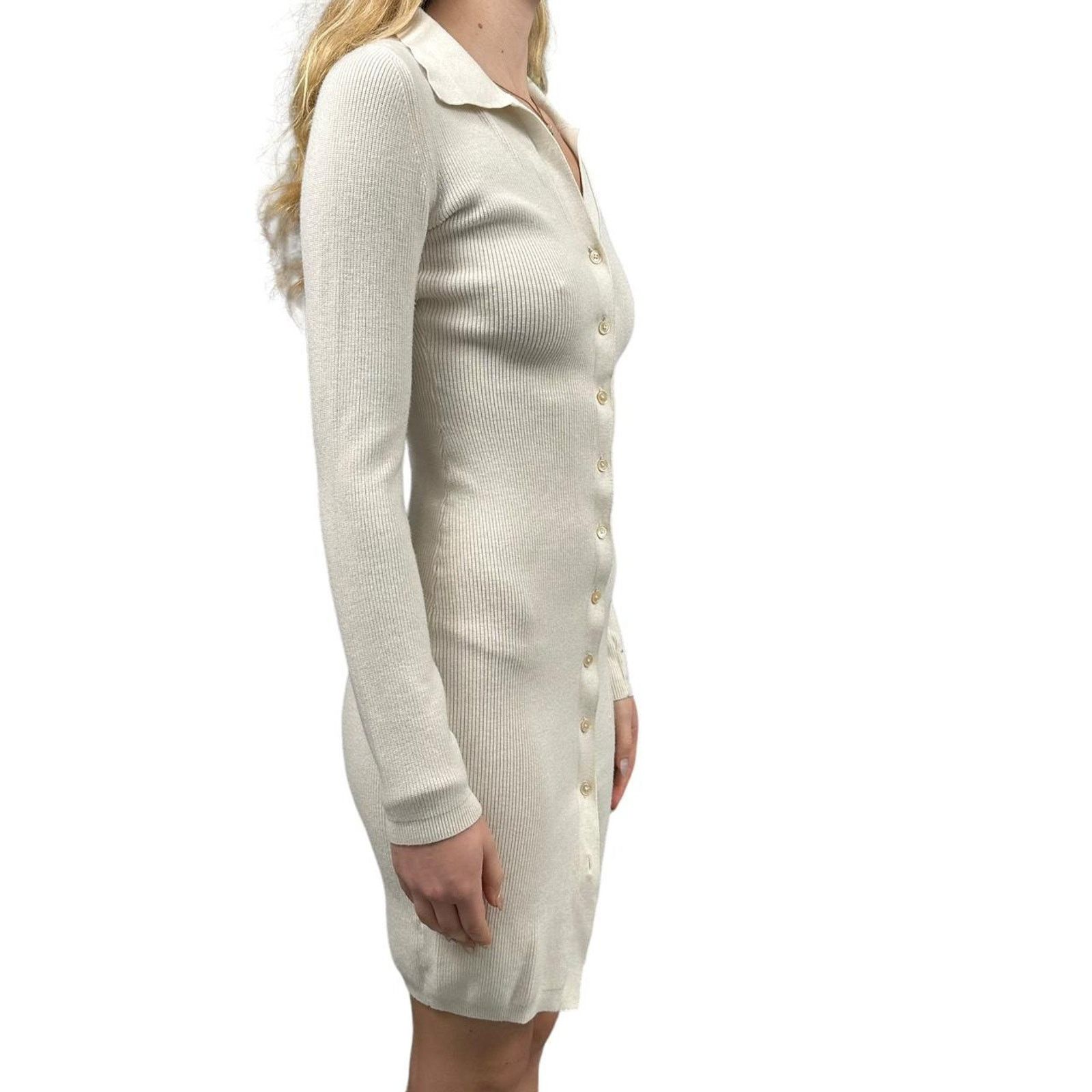 Aritzia Wilfred button up dress crackclu888 Size S / US 4 / IT 40 - 4 Thumbnail