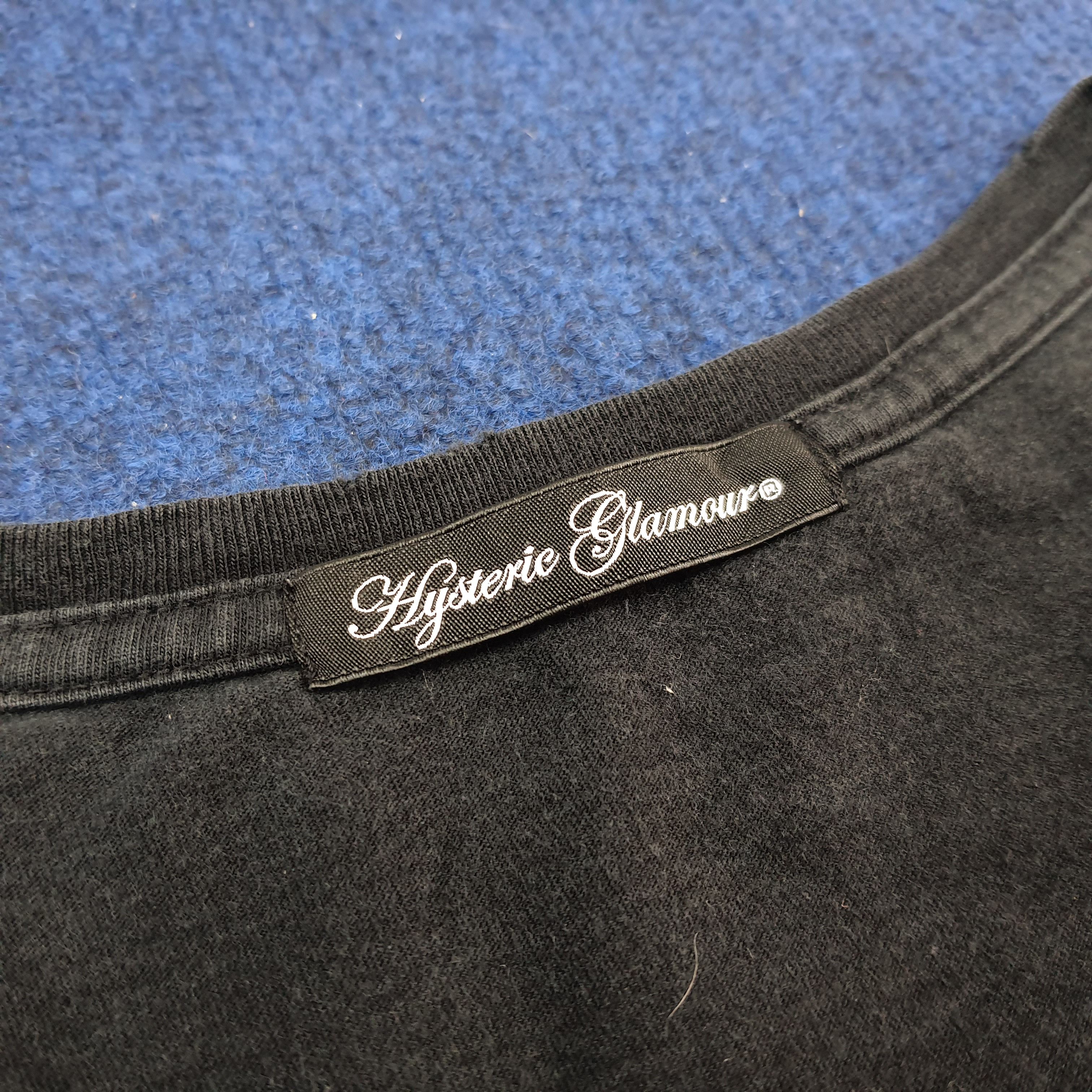 Hysteric Glamour × Japanese Brand × Vintage Vintage Hysteric Glamour Naked Fury Japanese Brande Tshirt Size XS / US 0-2 / IT 36-38 - 4 Thumbnail