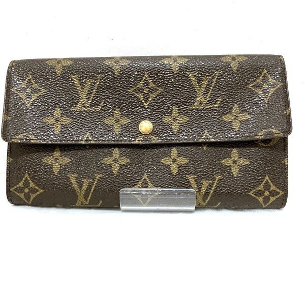 Louis Vuitton Louis Vuitton Louis Vuitton Monogram Wallet M61725 Canvas Long Wallet M61725 in Good Condition Size ONE SIZE - 1 Thumbnail