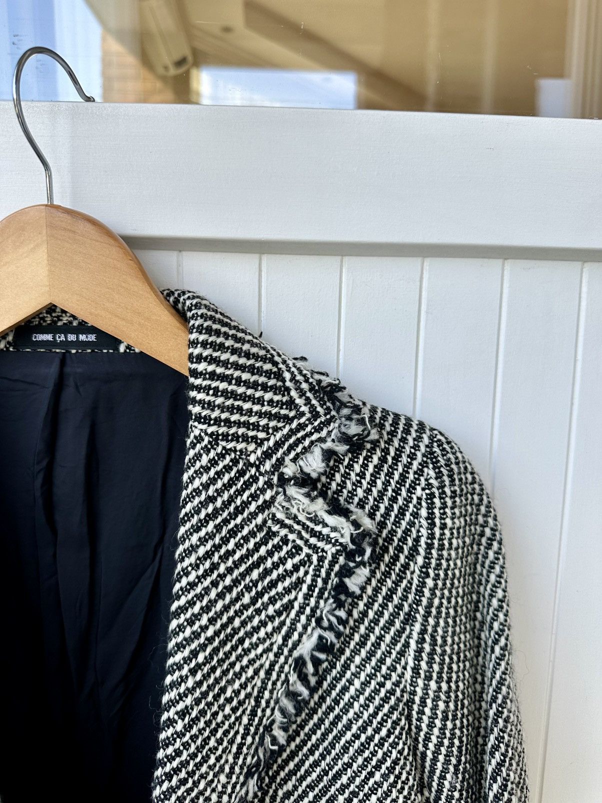 Comme Ca Ism 🇯🇵Vintage Comme Ca Du Mode Blazer Made jn Japan Size M / US 6-8 / IT 42-44 - 7 Thumbnail
