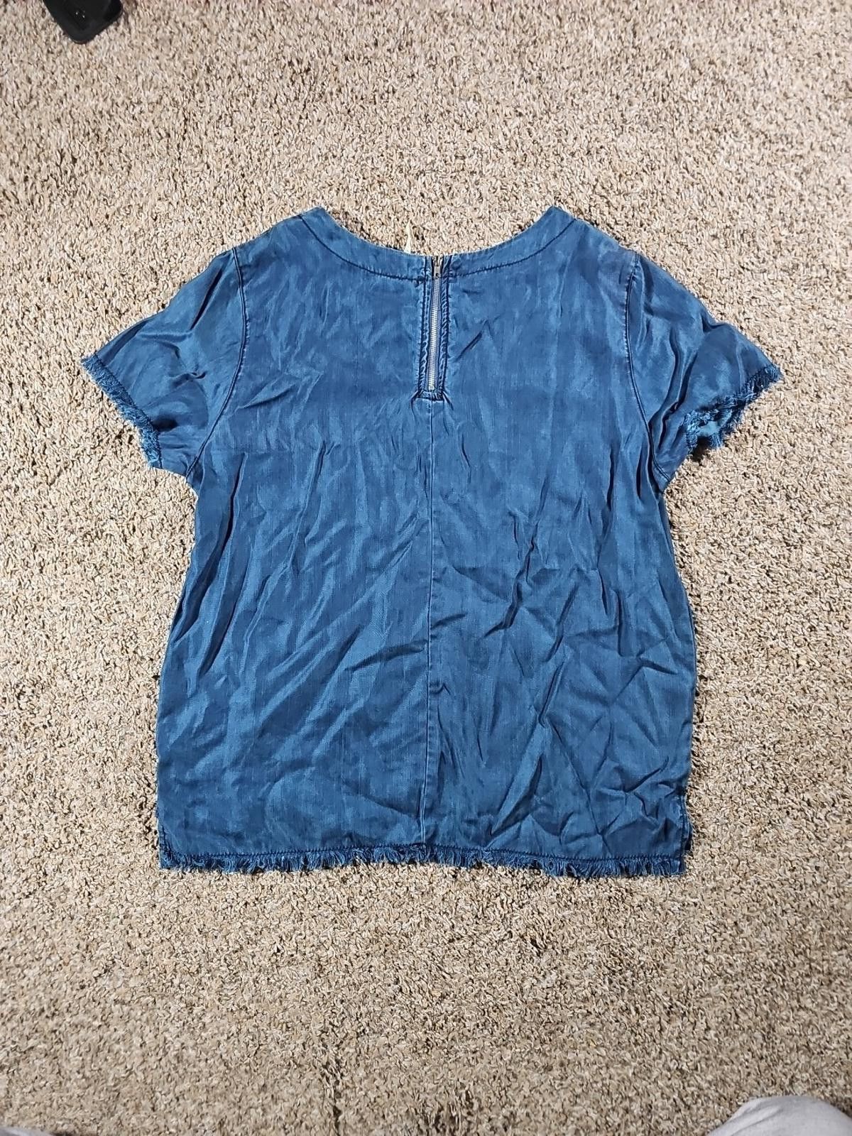 Other Miami Zipback Blue Womens Medium Shirt Size M / US 6-8 / IT 42-44 - 5 Thumbnail