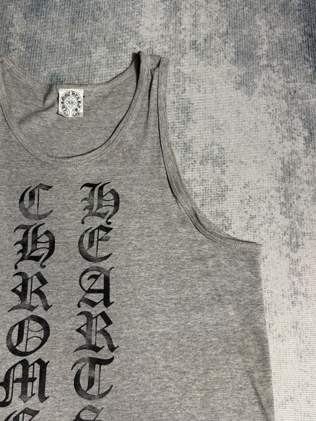 Chrome Hearts 💥 VINTAGE! Vertical Script Tank Size US M / EU 48-50 / 2 - 4 Thumbnail