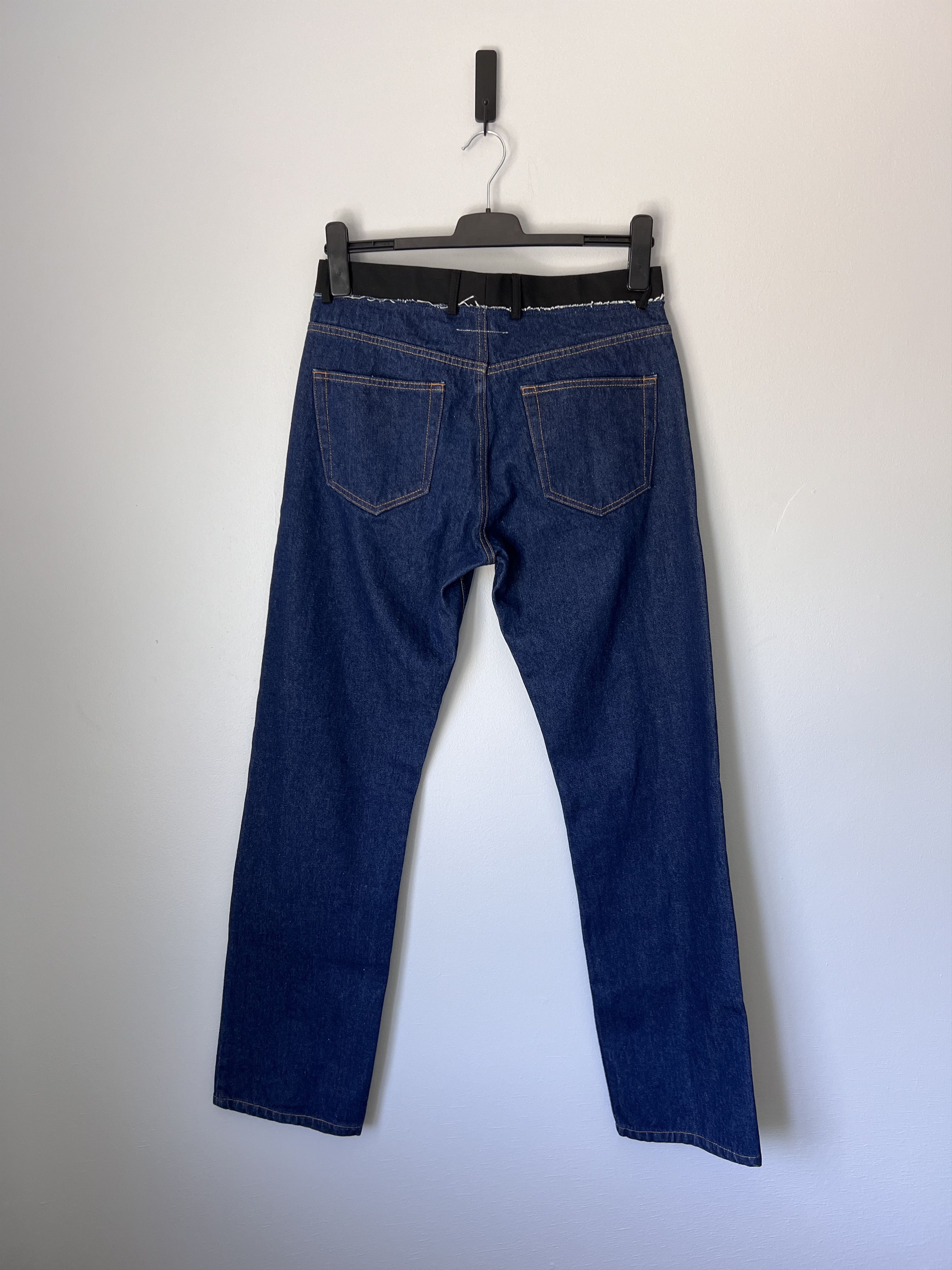 Maison Margiela MM6 Maison Margiela Mid Rise Blue Jeans Size US 34 / EU 50 - 4 Thumbnail