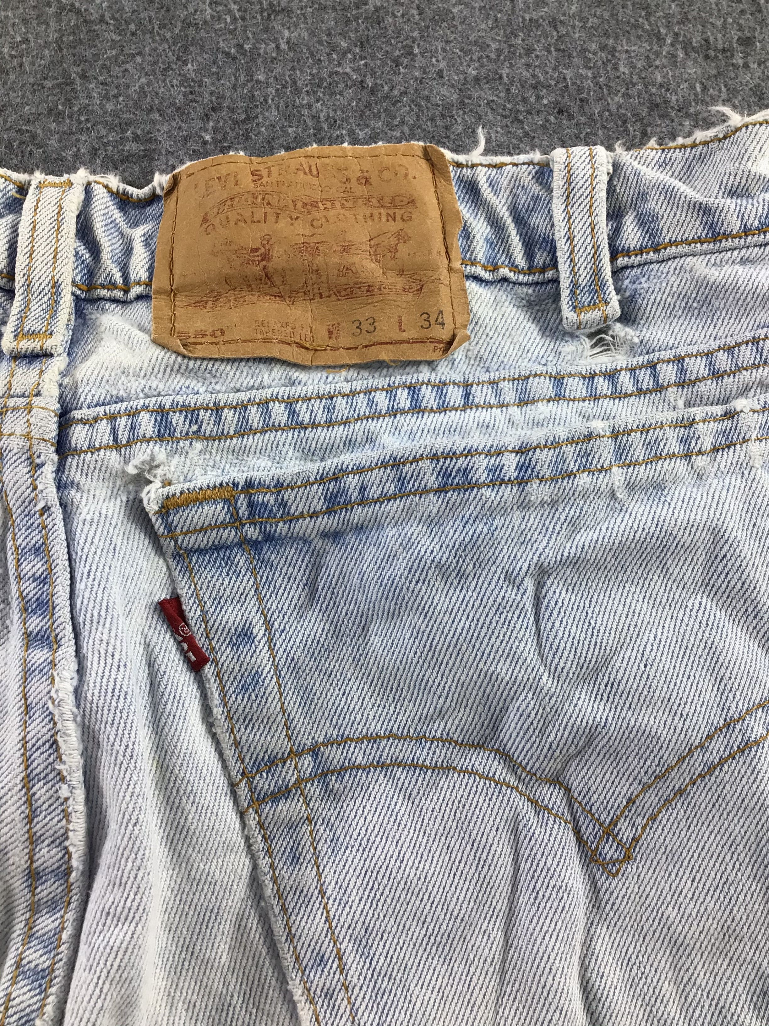 Levi's × Vintage Vintage Levis 550 Jeans-JM740 Size US 31 - 6 Thumbnail