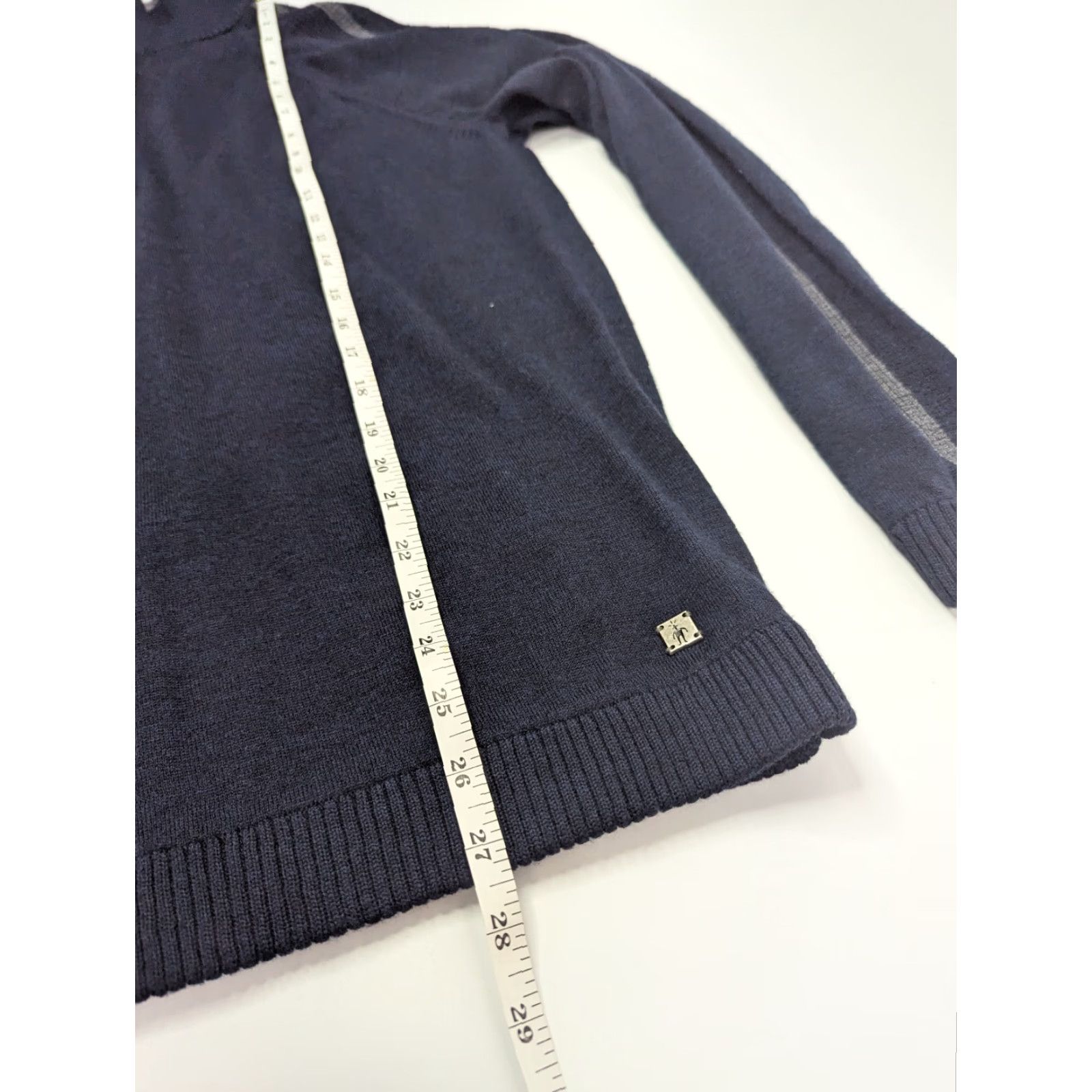 Smartwool Smartwool Merino Blend Quarter Zip Pullover Mock Neck Navy Blue Men’s Medium Size US M / EU 48-50 / 2 - 5 Thumbnail