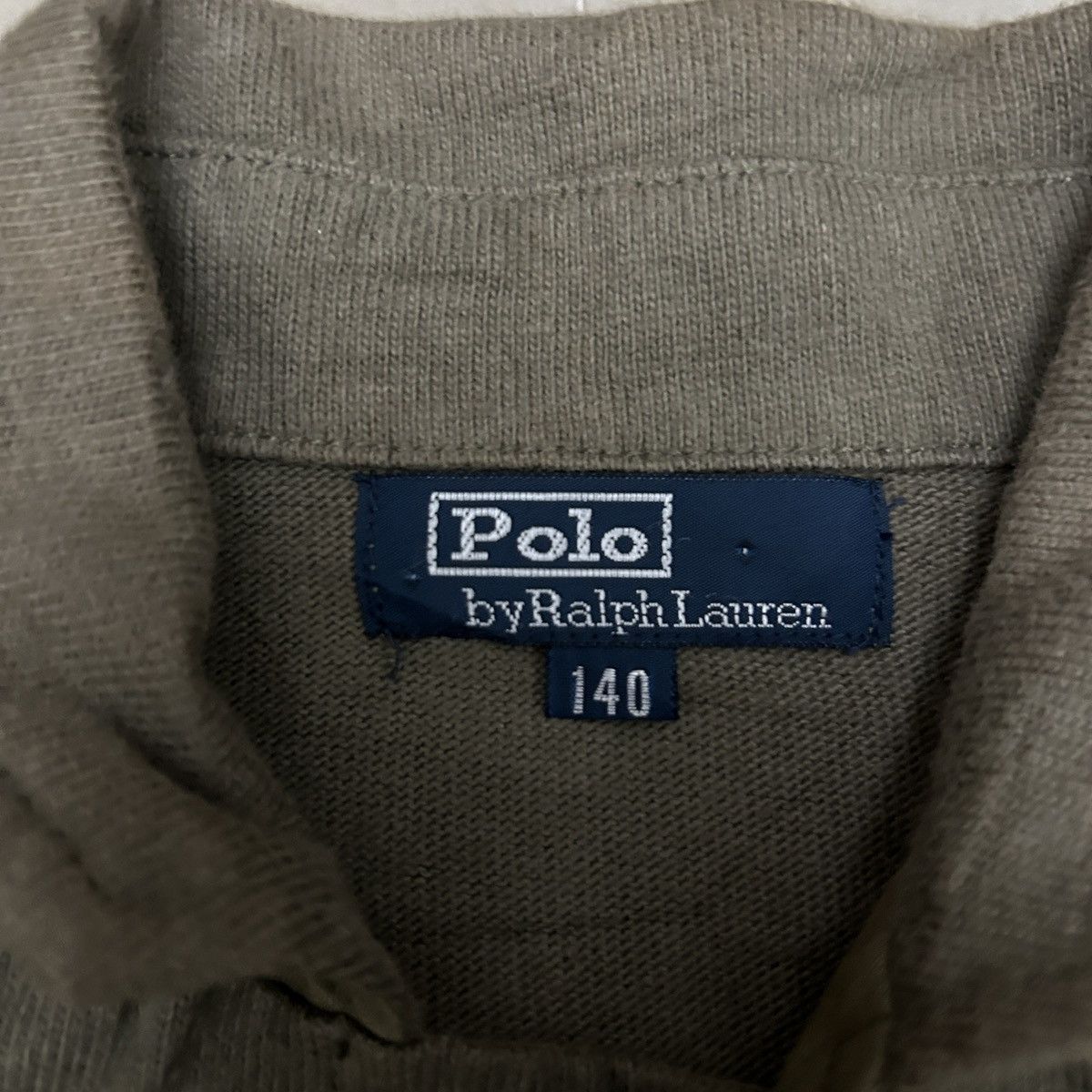 Polo Ralph Lauren × Vintage Vintage PRL Pocket Cardigan Khaki Polo Ralph Lauren Size US XXS / EU 40 - 8 Thumbnail