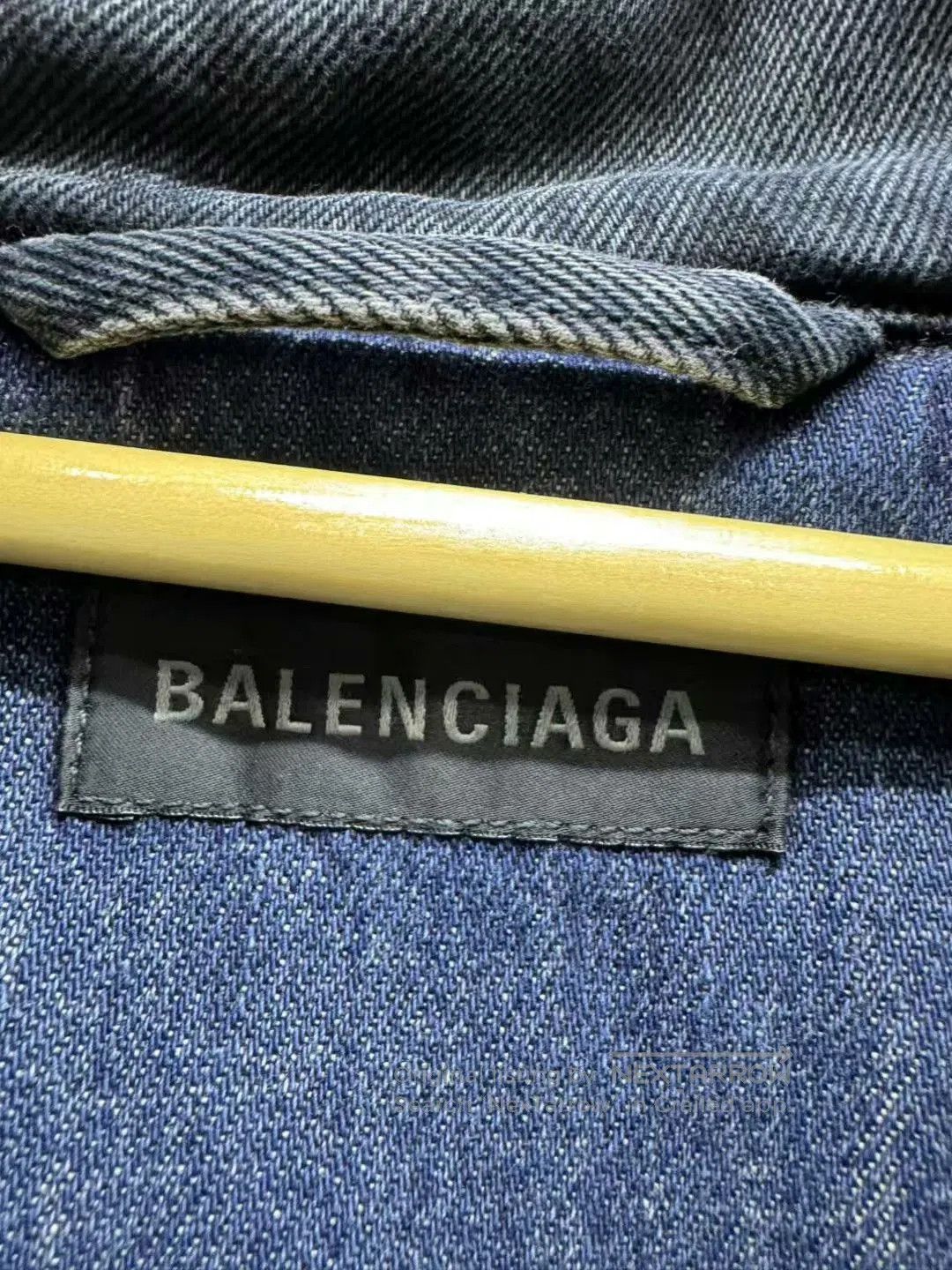 Balenciaga balenciaga color-block oversized denim jacket. Size US M / EU 48-50 / 2 - 7 Thumbnail