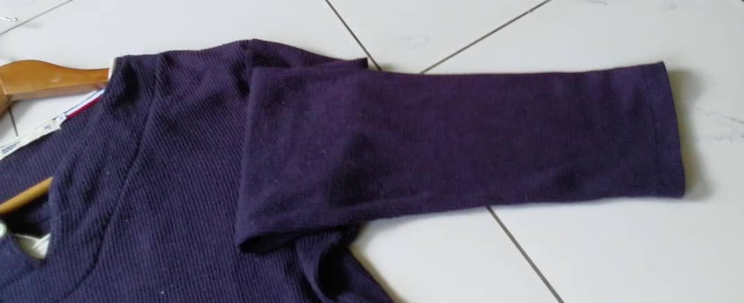 Homespun Knitwear Vintage Sevenday Sunday Purple Knitwear Size US L / EU 52-54 / 3 - 5 Thumbnail