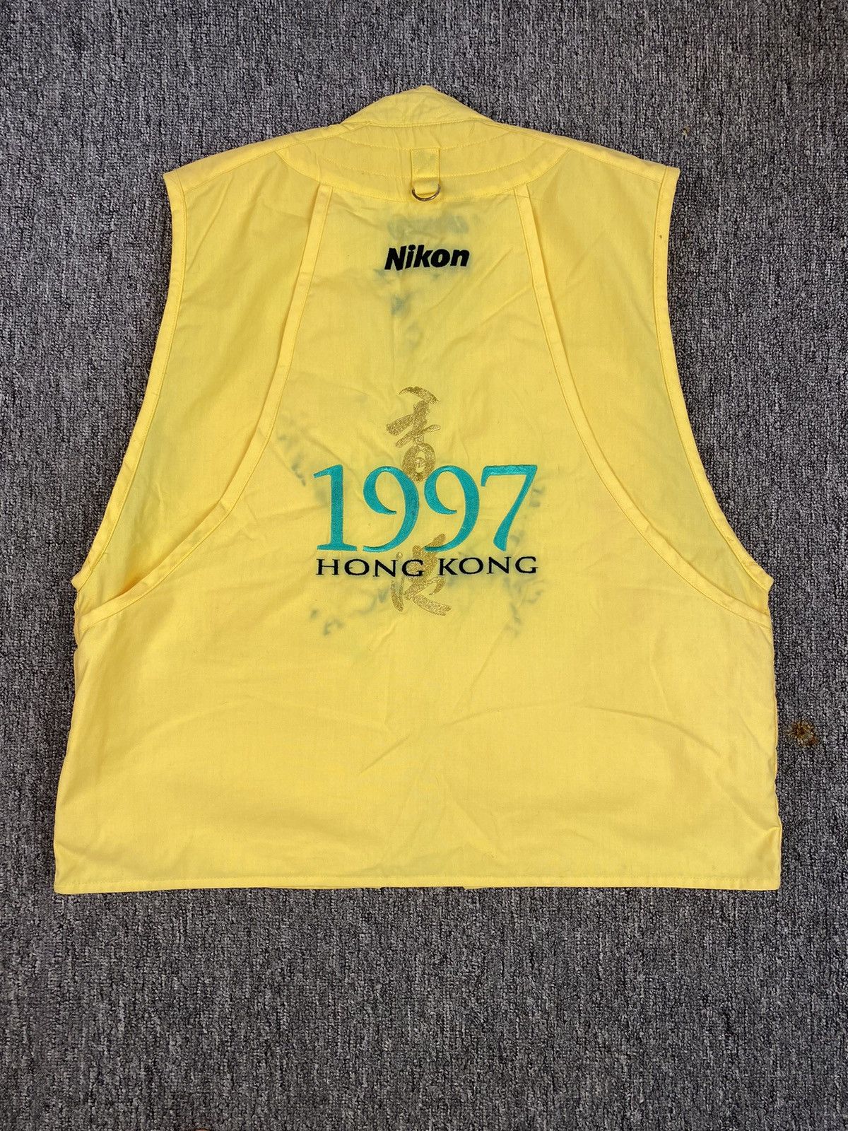 Japanese Brand × Nikon × Vintage Vintage 1997 Nikon Vest Size US L / EU 52-54 / 3 - 7 Thumbnail