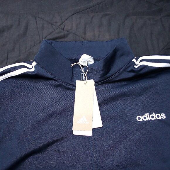 Adidas NWT Adidas Primegreen 3 Stripe Track Top Zipper Jacket Size US XL / EU 56 / 4 - 1 Thumbnail