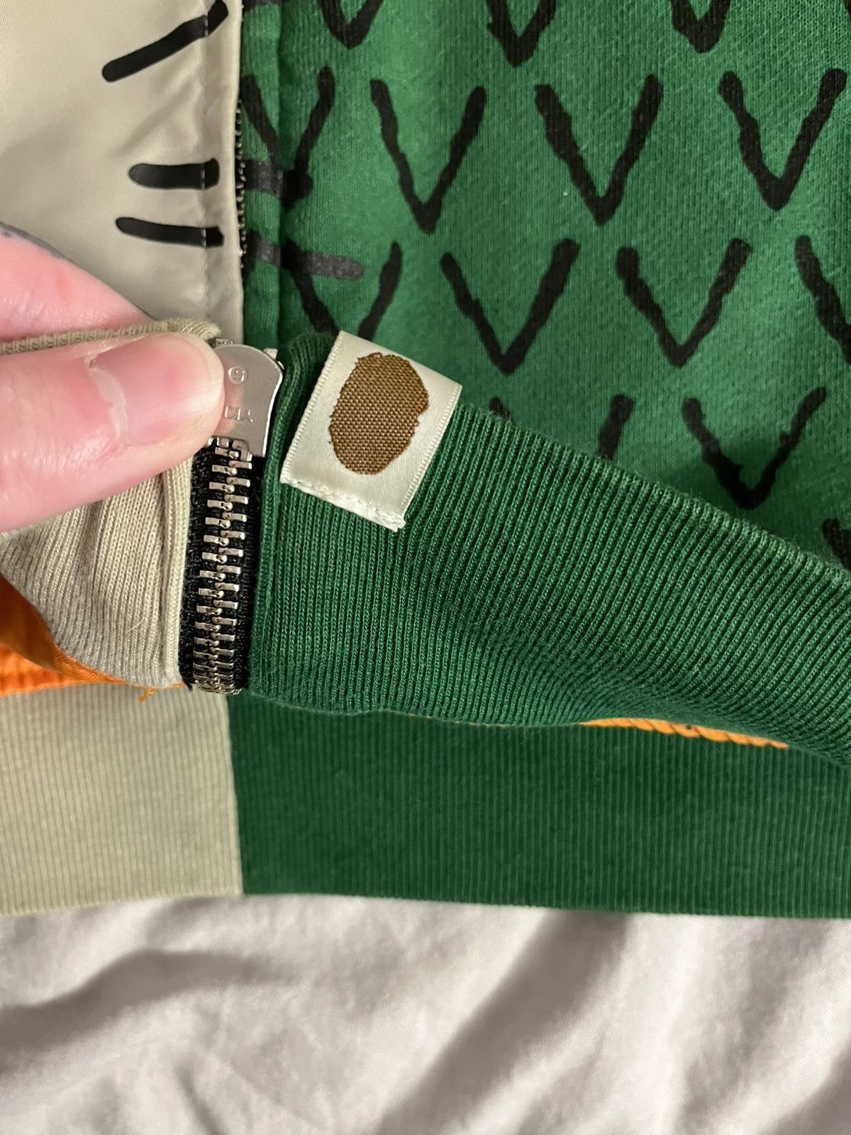Ambush Design × Bape Bape ambush lizard hoodie full zip shark Size US L / EU 52-54 / 3 - 6 Thumbnail