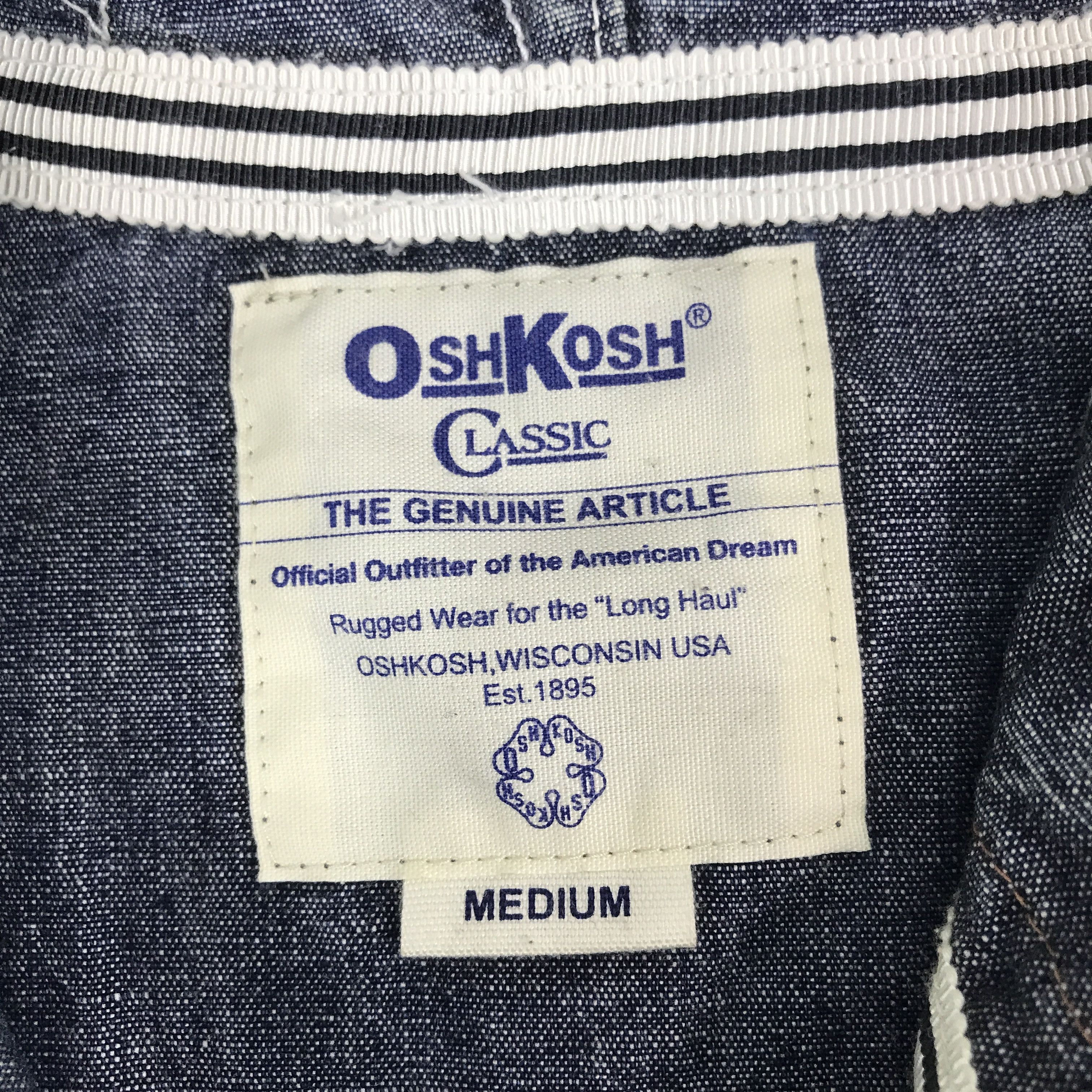 Oshkosh × Vintage Rare🔥Oshkosh classic zipper hoodie jacket Size US M / EU 48-50 / 2 - 9 Thumbnail