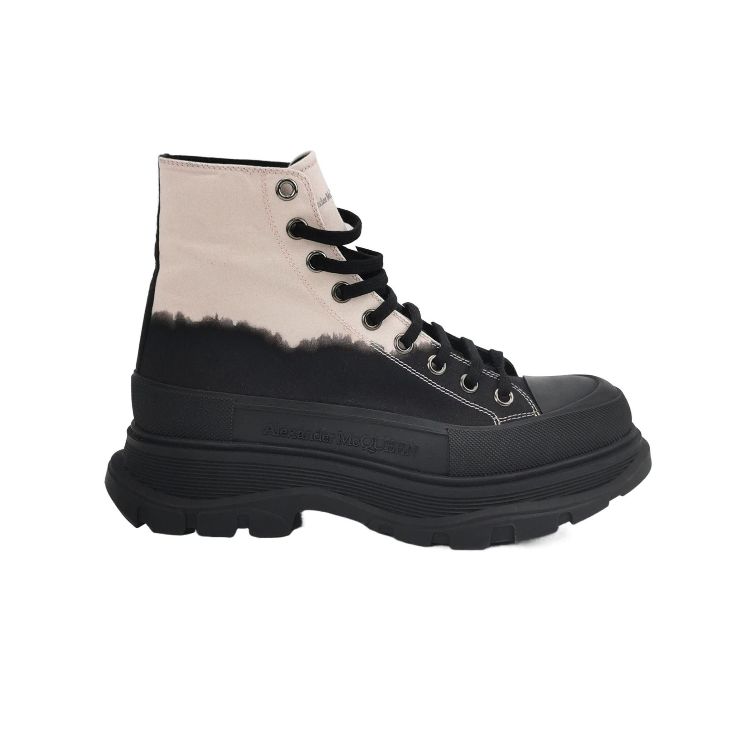 Alexander McQueen Alexander McQueen Tread Slick Canvas High Top Sneakers 41 Size US 8 / EU 41 - 1 Thumbnail