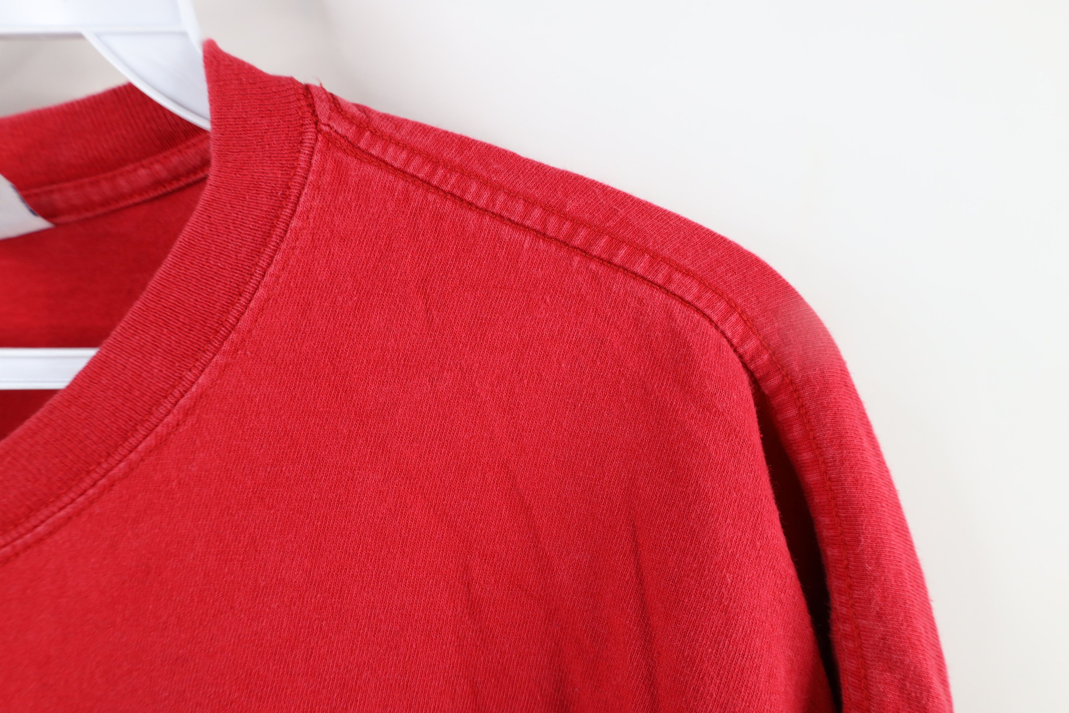 Guess × Vintage Vintage 90s Guess Spell Out Bubble Letter T-Shirt Red USA Size US XXL / EU 58 / 5 - 7 Thumbnail