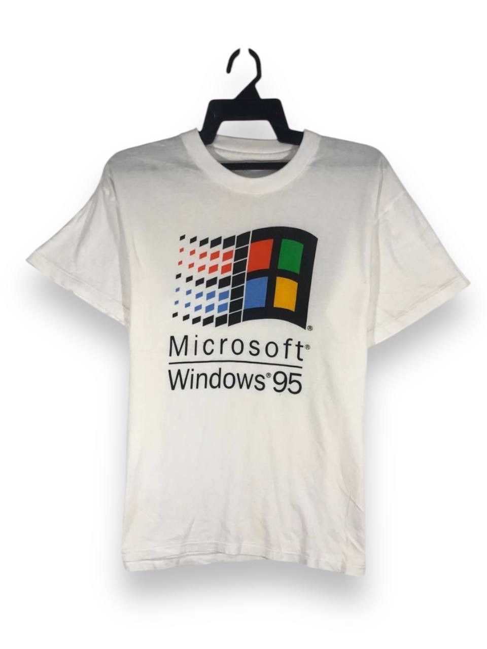Vintage vintage microsoft window 95 1995 technology computer Size US L / EU 52-54 / 3 - 1 Thumbnail