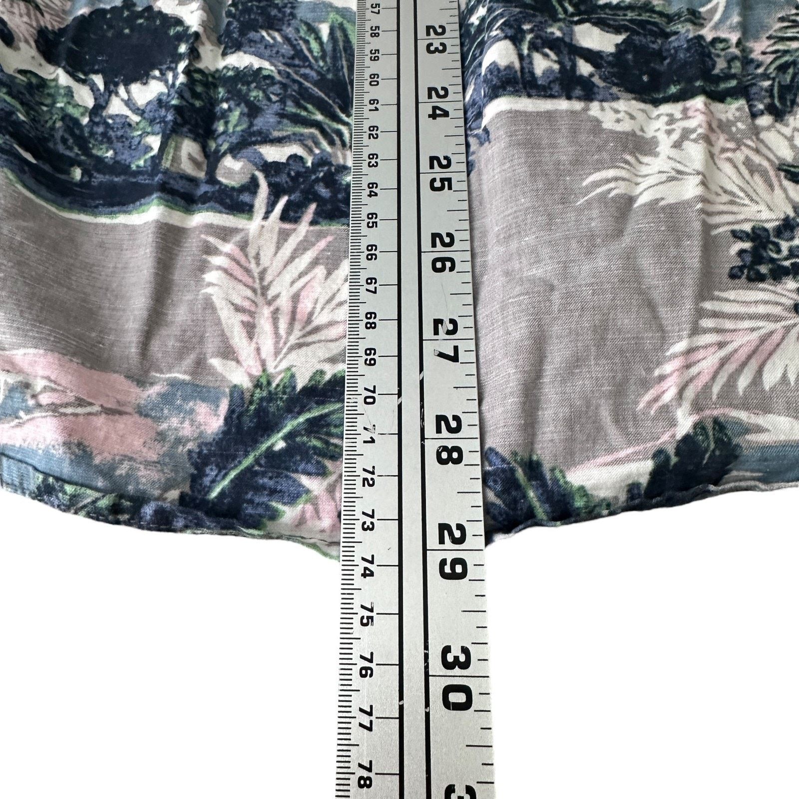 Outerknown Outerknown Hawaiian Shirt Men’s M Gray Short Sleeve Button Size US M / EU 48-50 / 2 - 10 Thumbnail