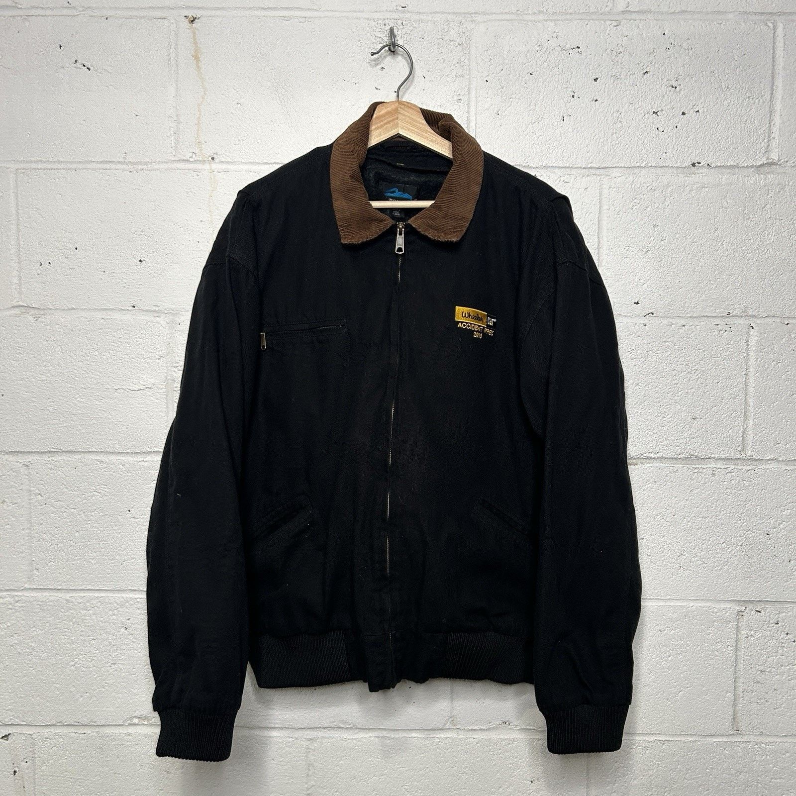 The Unbranded Brand Vintage Tri-Mountain Santa Fe Style Workwear Jacket “Black” Size US XL / EU 56 / 4 - 1 Thumbnail