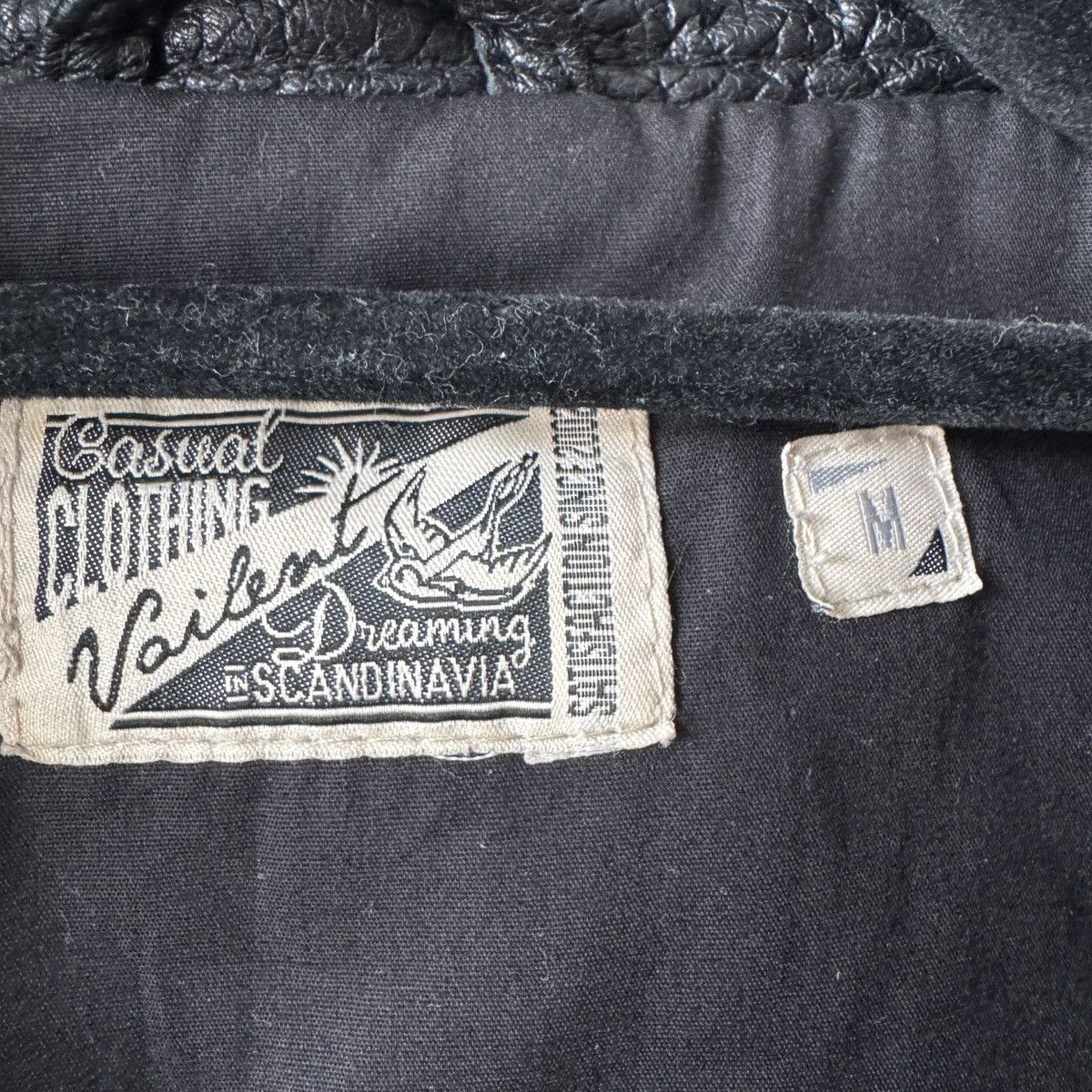 Vintage Violent Dreaming Black Leather Jacket Scandinavian Archive Size US M / EU 48-50 / 2 - 14 Thumbnail