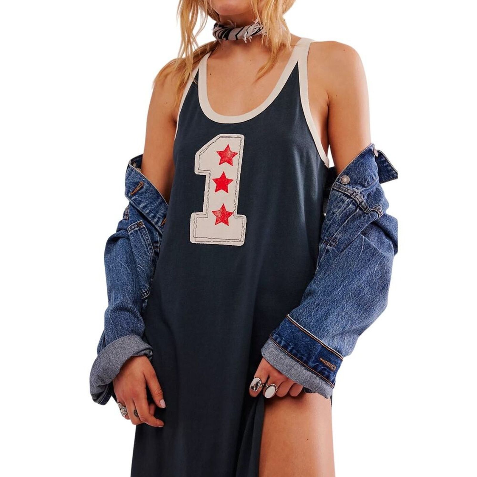 Daydreamer DAYDREAMER One Starry Maxi Muscle Tank Size M New w/o Tag Size M / US 6-8 / IT 42-44 - 3 Thumbnail
