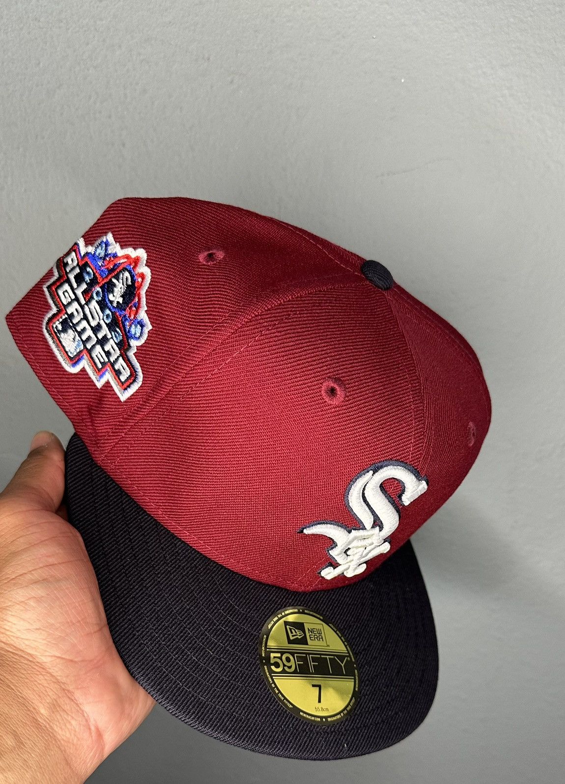 New Era (Burdeens) Chicago White Sox Blue Brims size 7 Size ONE SIZE - 1 Preview