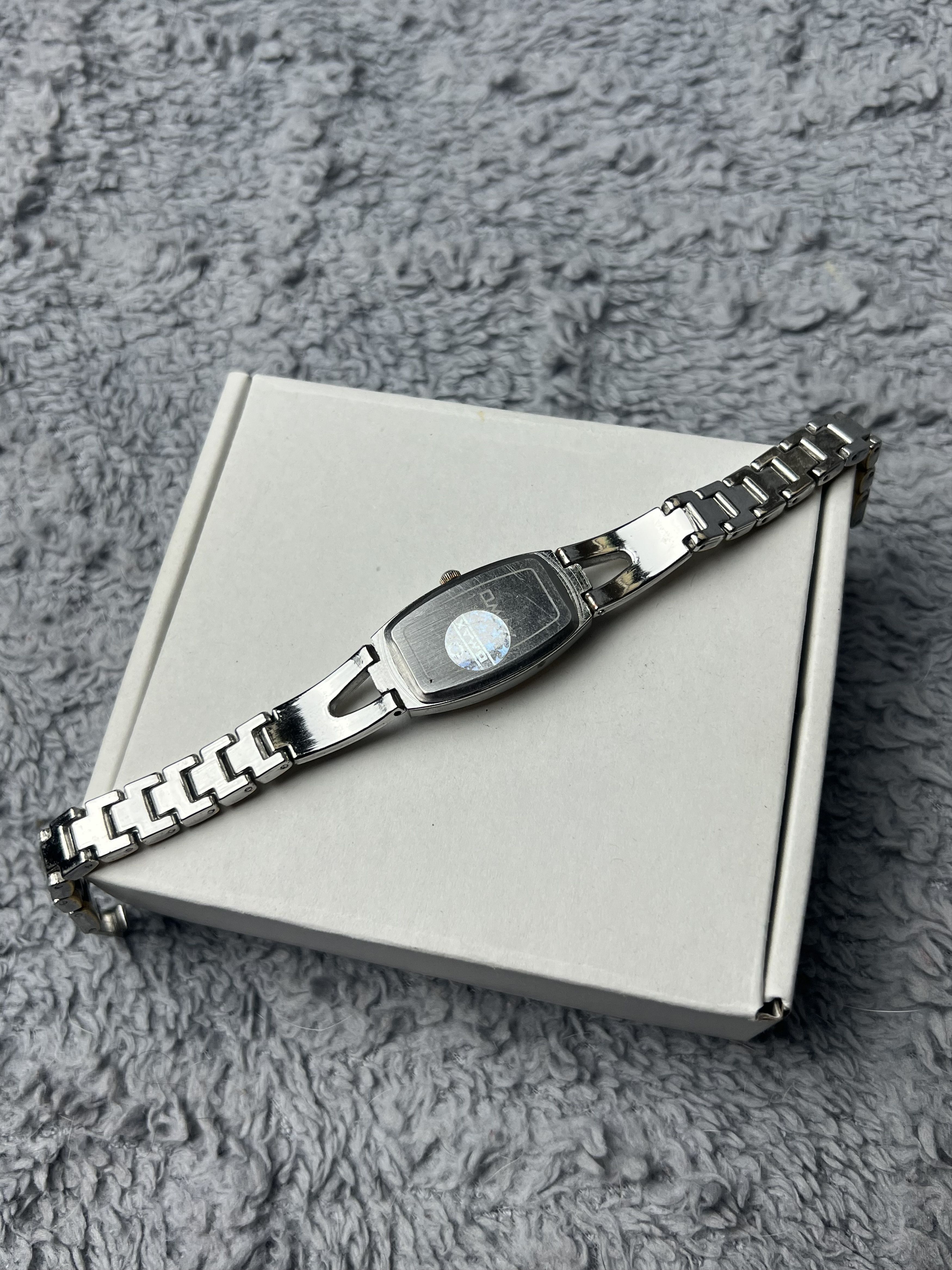 Vintage Vintage Omax Japanese Style Silver/Gold Bracelet Watch Size ONE SIZE - 11 Thumbnail