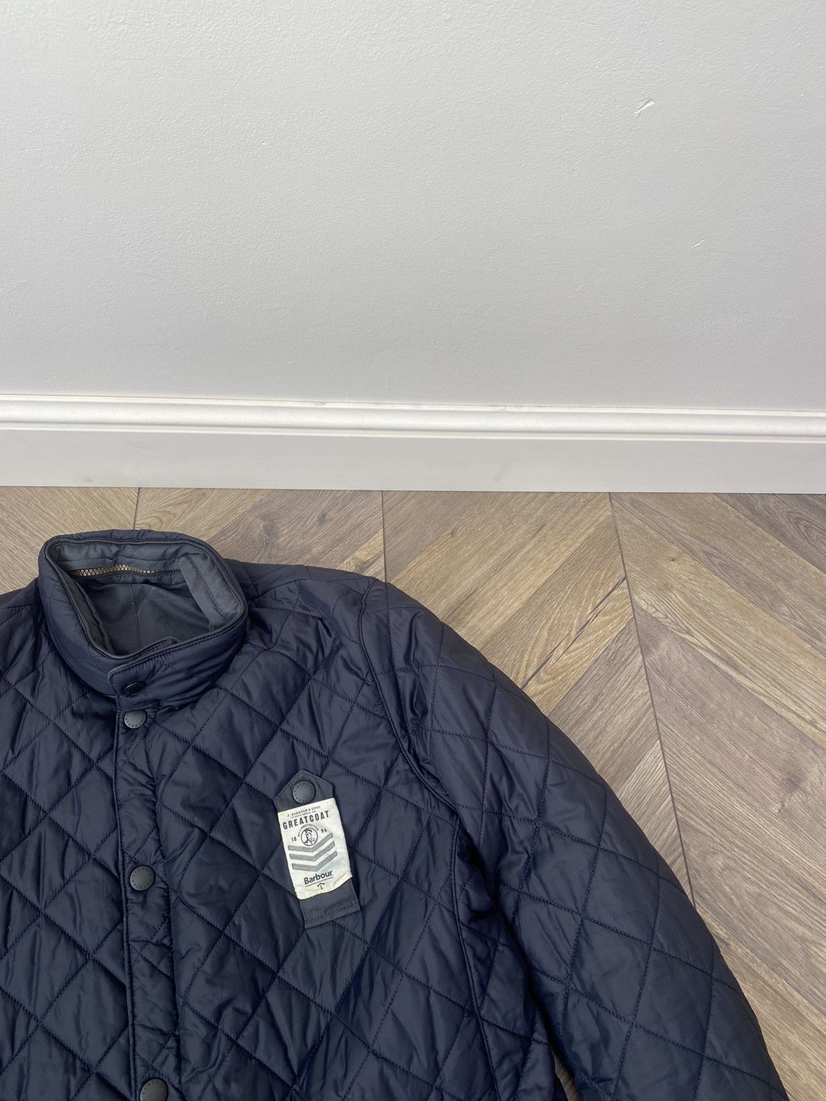 Barbour × Vintage Vintage Barbour 2 sided Jacket Size US L / EU 52-54 / 3 - 14 Thumbnail