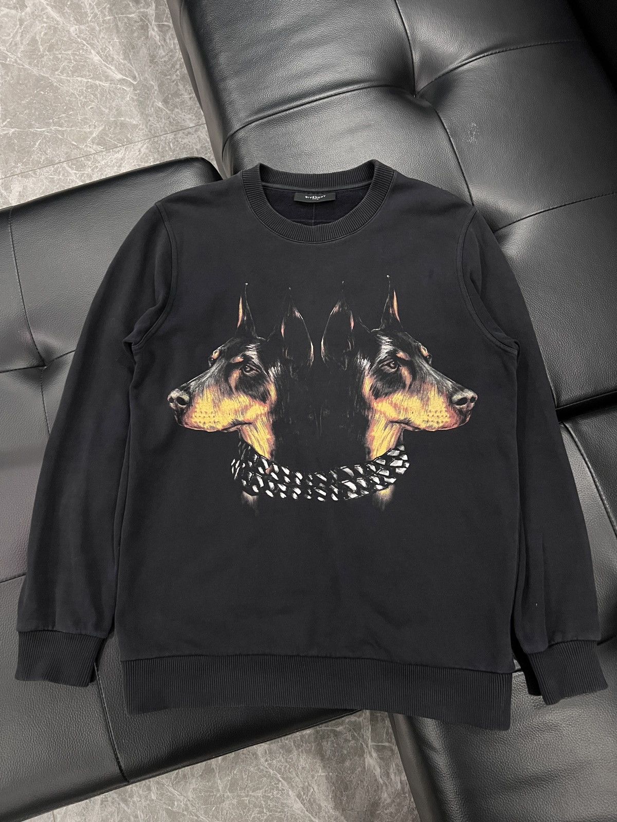 Givenchy Givenchy by Riccardo Tisci FW13 Double Doberman Sweatshirt Size US XXS / EU 40 - 1 Thumbnail