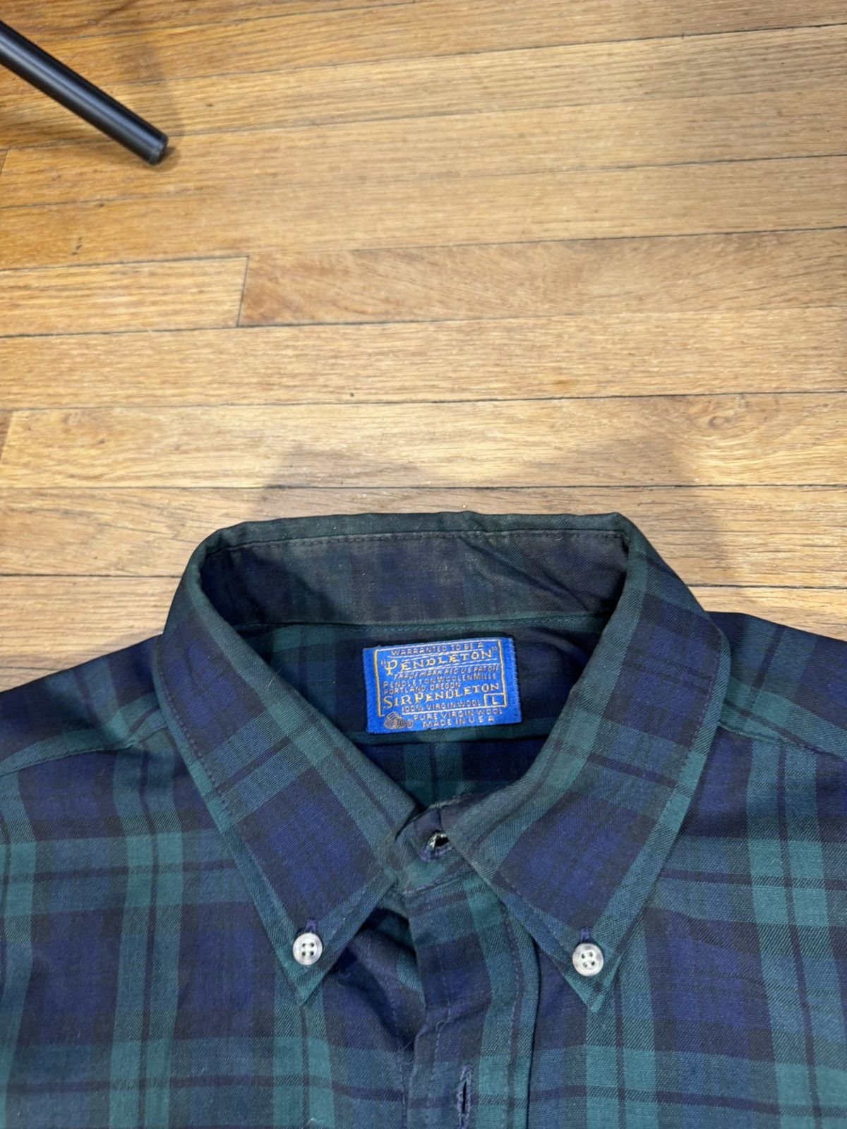 Pendleton × Vintage Vintage Pendleton Plaid Button Up Shirt Size US L / EU 52-54 / 3 - 3 Thumbnail