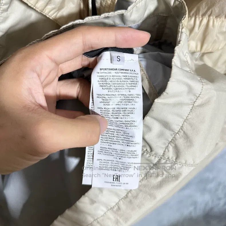 Other Stone Island Nike Collab Windrider Jacket Coat Beige Size US S / EU 44-46 / 1 - 7 Thumbnail