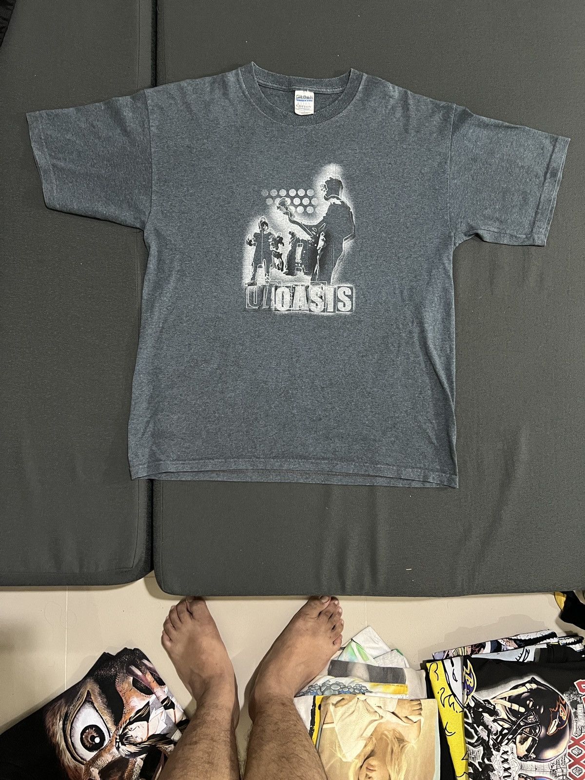 Band Tees × Vintage Vintage 2000s 00s Oasis Heathen Chemistry Era Tee Size US L / EU 52-54 / 3 - 3 Thumbnail