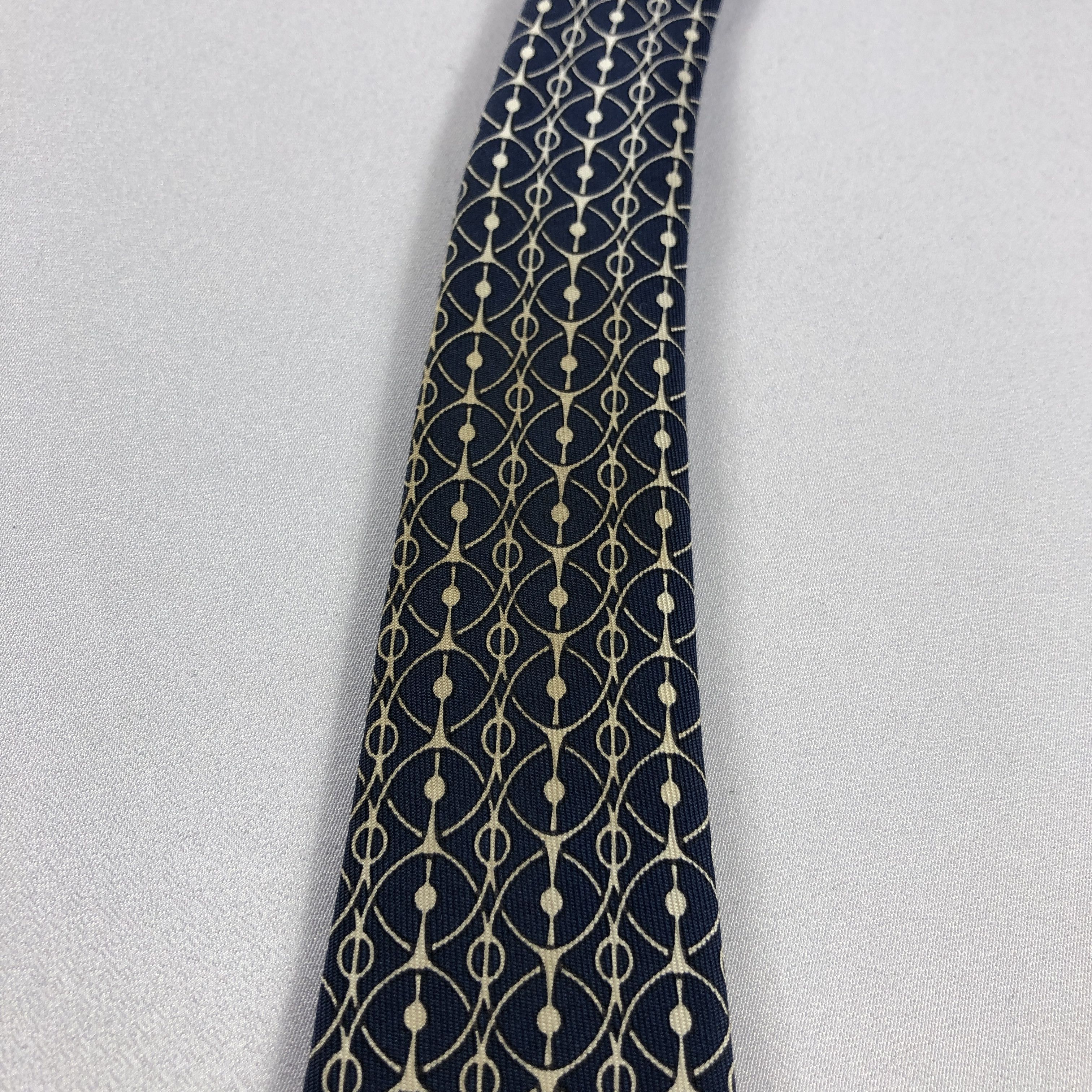 Hermes Hermes Silk Neck Ties T122 Size ONE SIZE - 9 Thumbnail